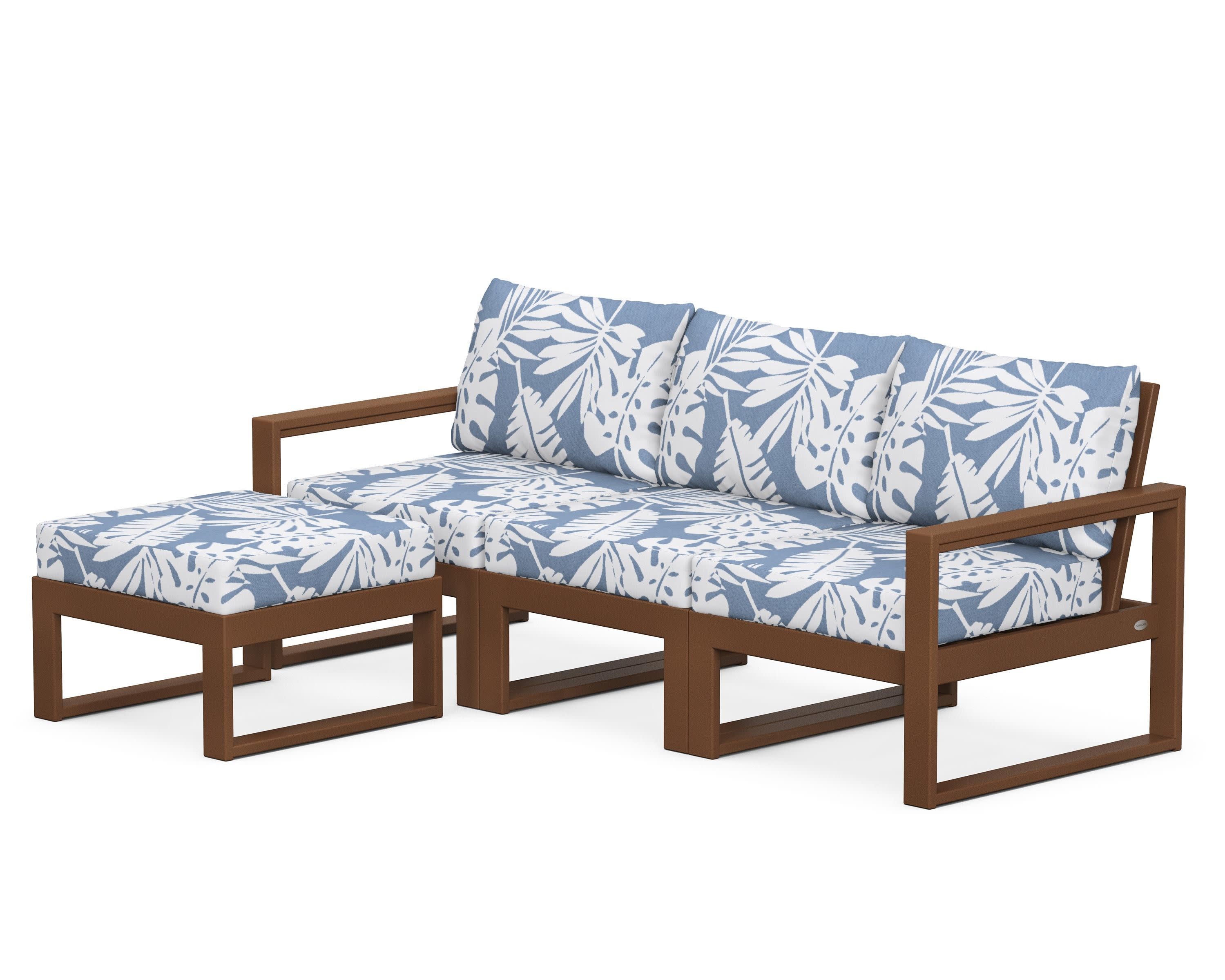 EDGE 4-Piece Modular Deep Seating Set with Ottoman - Image 136