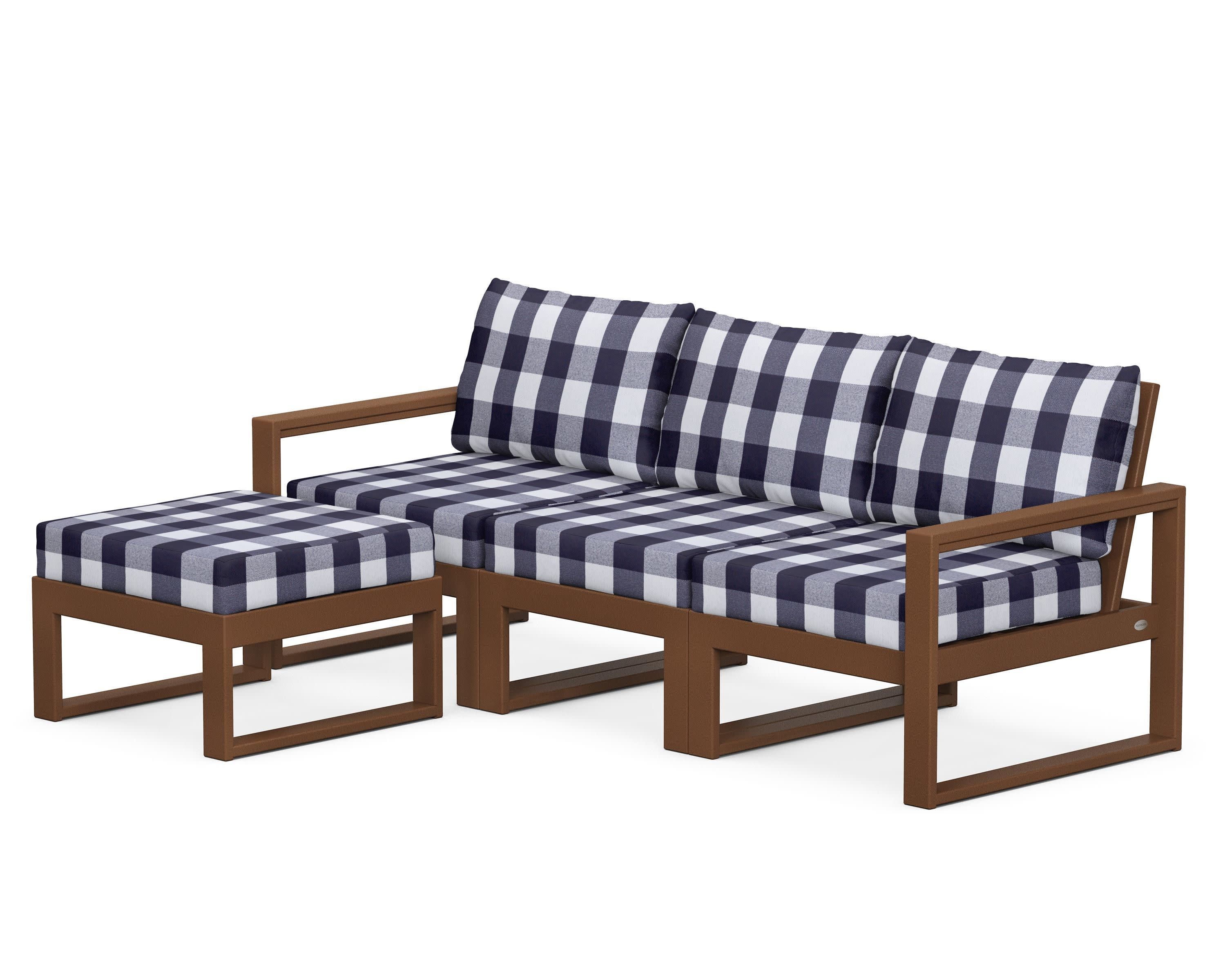 EDGE 4-Piece Modular Deep Seating Set with Ottoman - Image 14