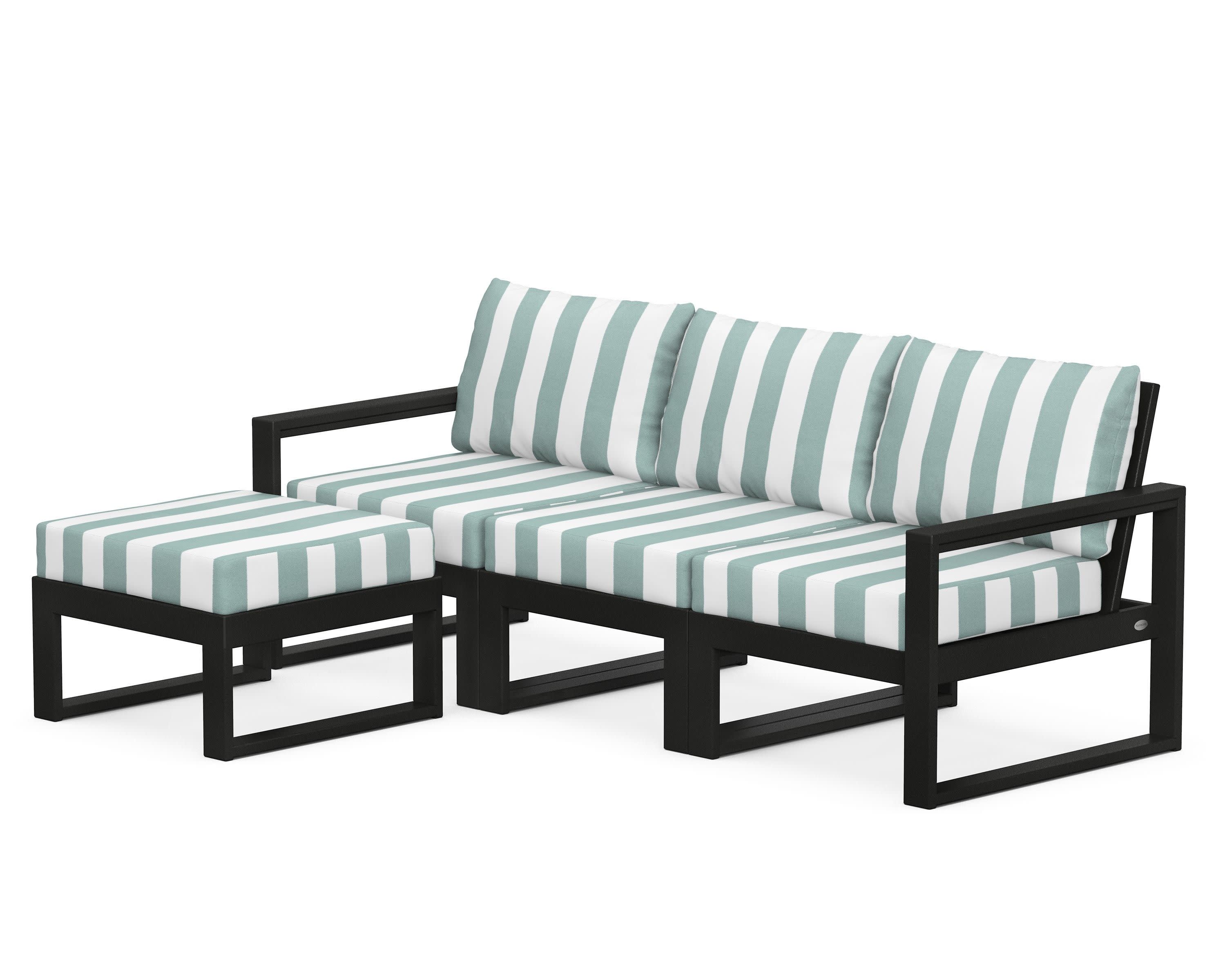 EDGE 4-Piece Modular Deep Seating Set with Ottoman - Image 143
