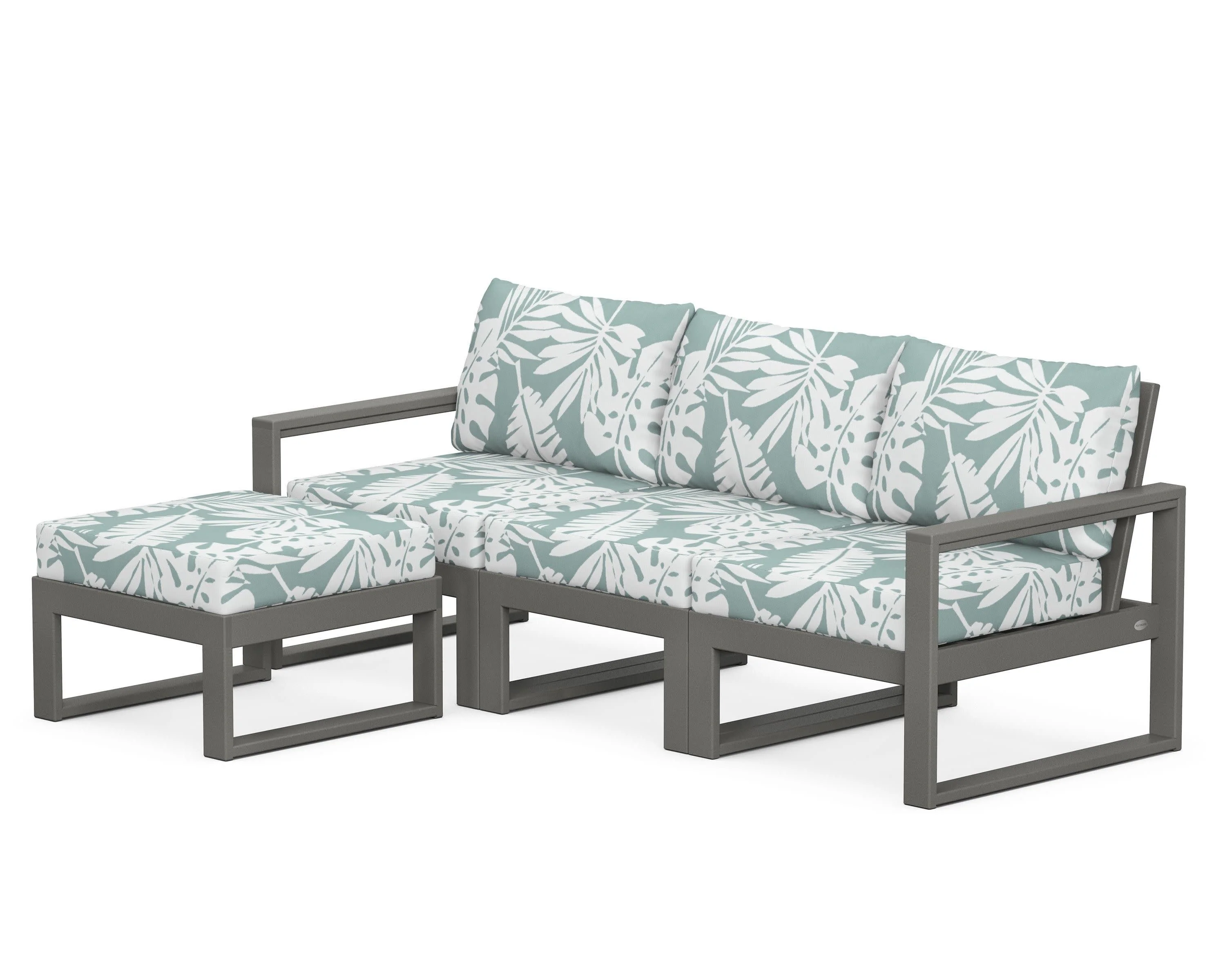 EDGE 4-Piece Modular Deep Seating Set with Ottoman - Image 147
