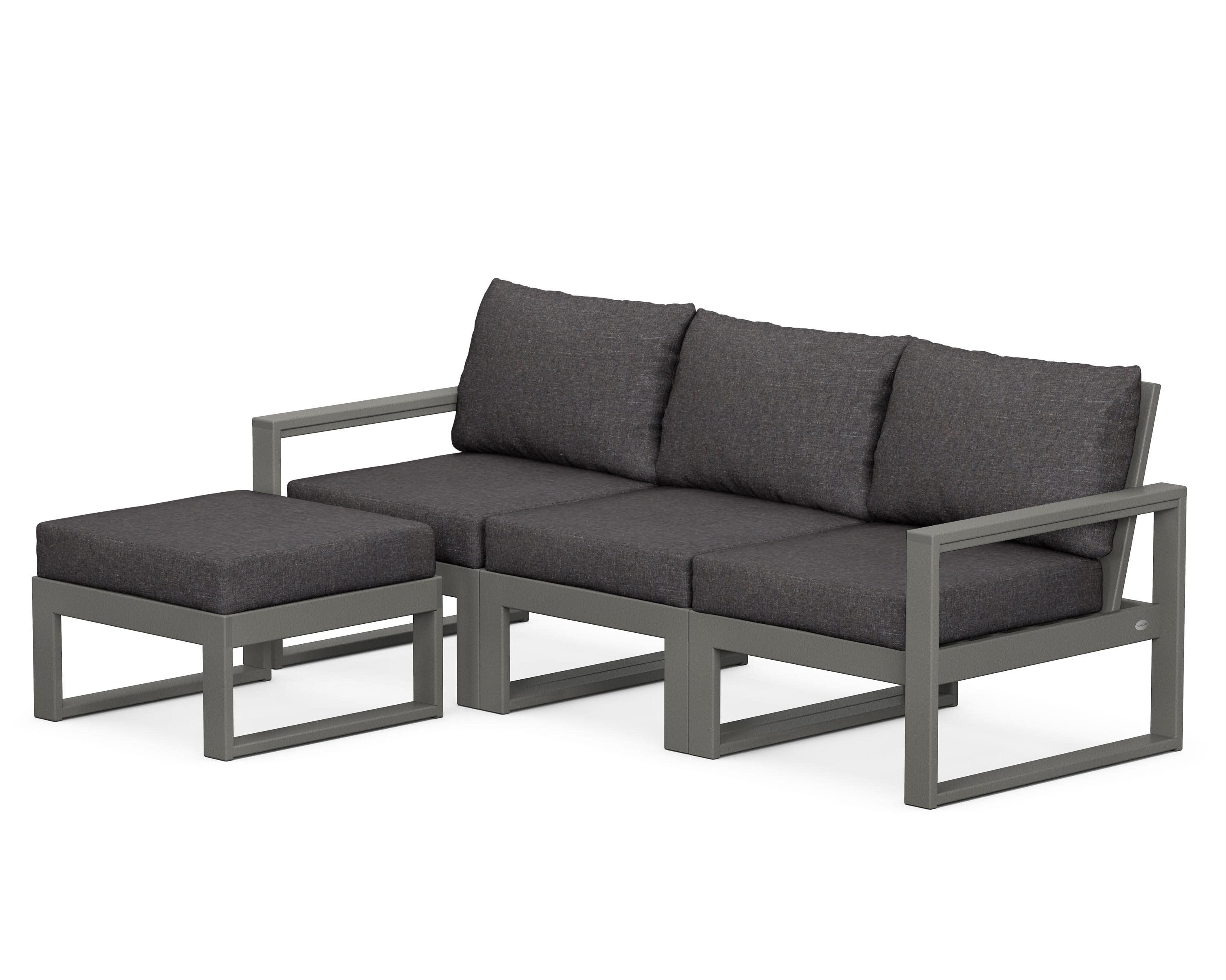 EDGE 4-Piece Modular Deep Seating Set with Ottoman - Image 15