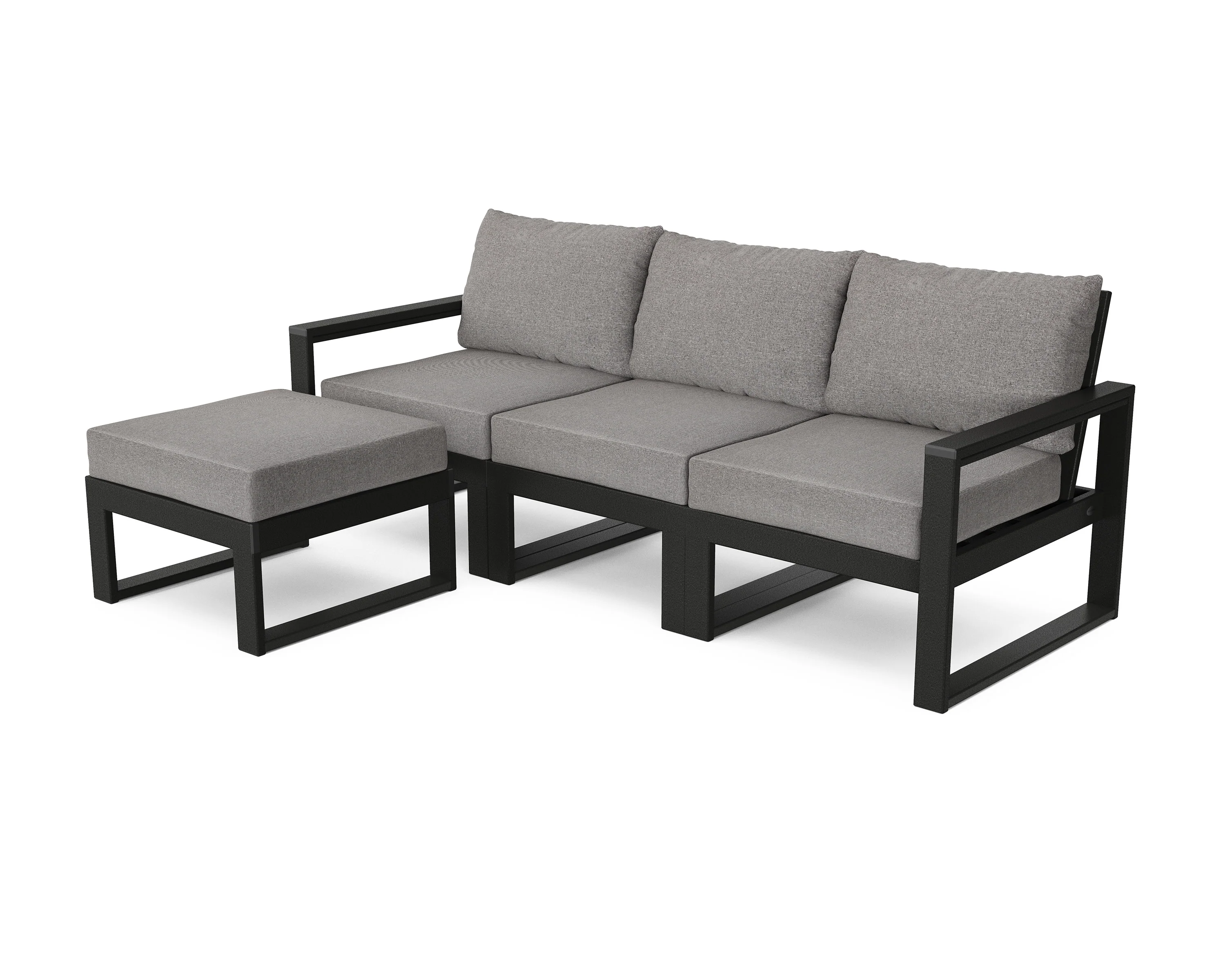 EDGE 4-Piece Modular Deep Seating Set with Ottoman - Image 153