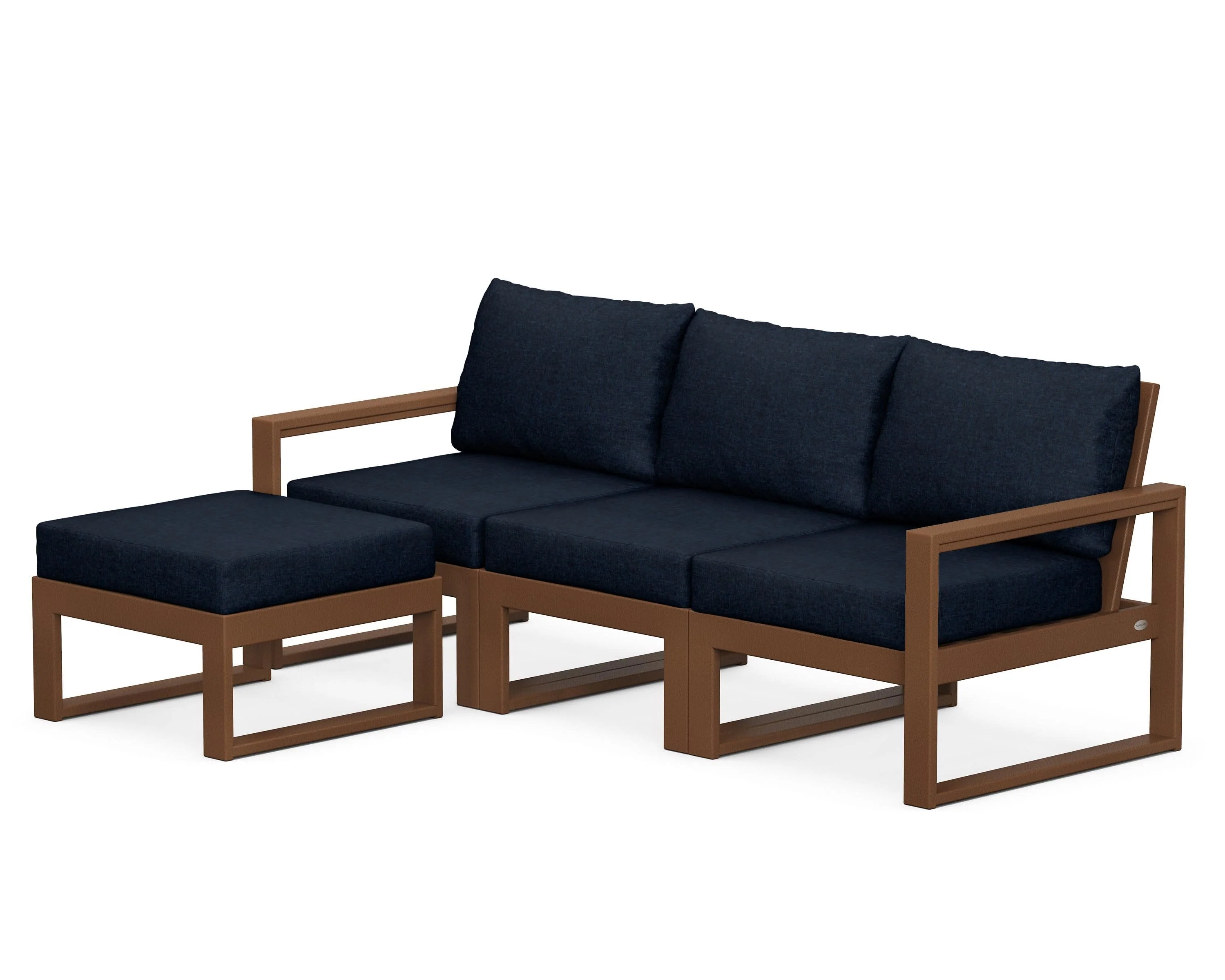 EDGE 4-Piece Modular Deep Seating Set with Ottoman - Image 155