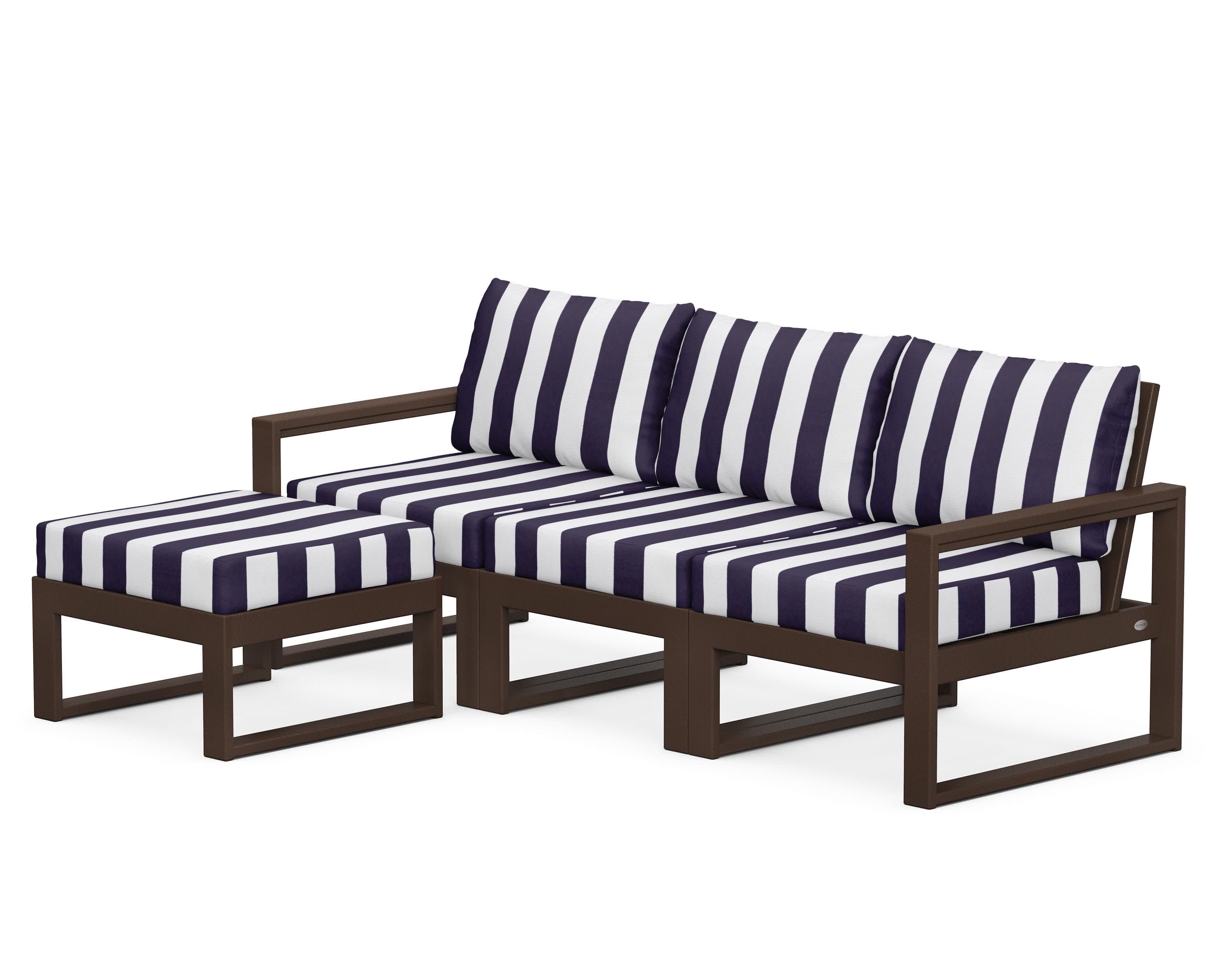 EDGE 4-Piece Modular Deep Seating Set with Ottoman - Image 161