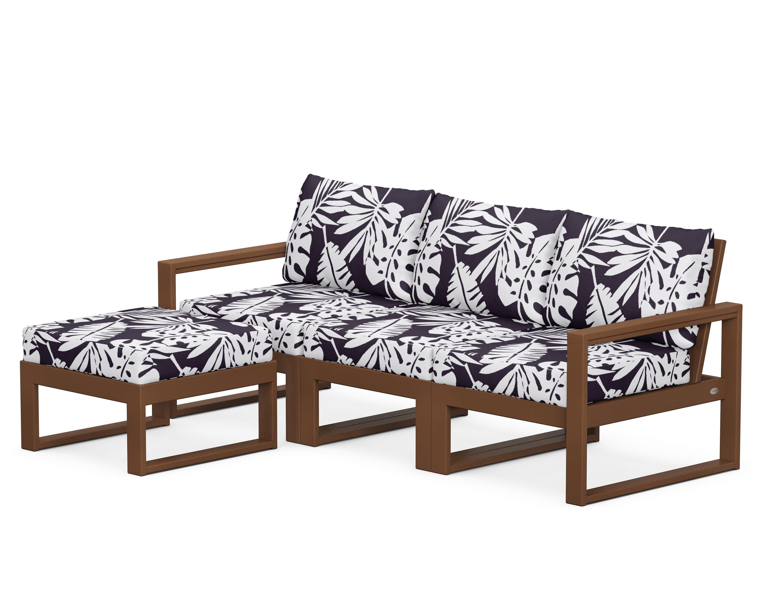 EDGE 4-Piece Modular Deep Seating Set with Ottoman - Image 162