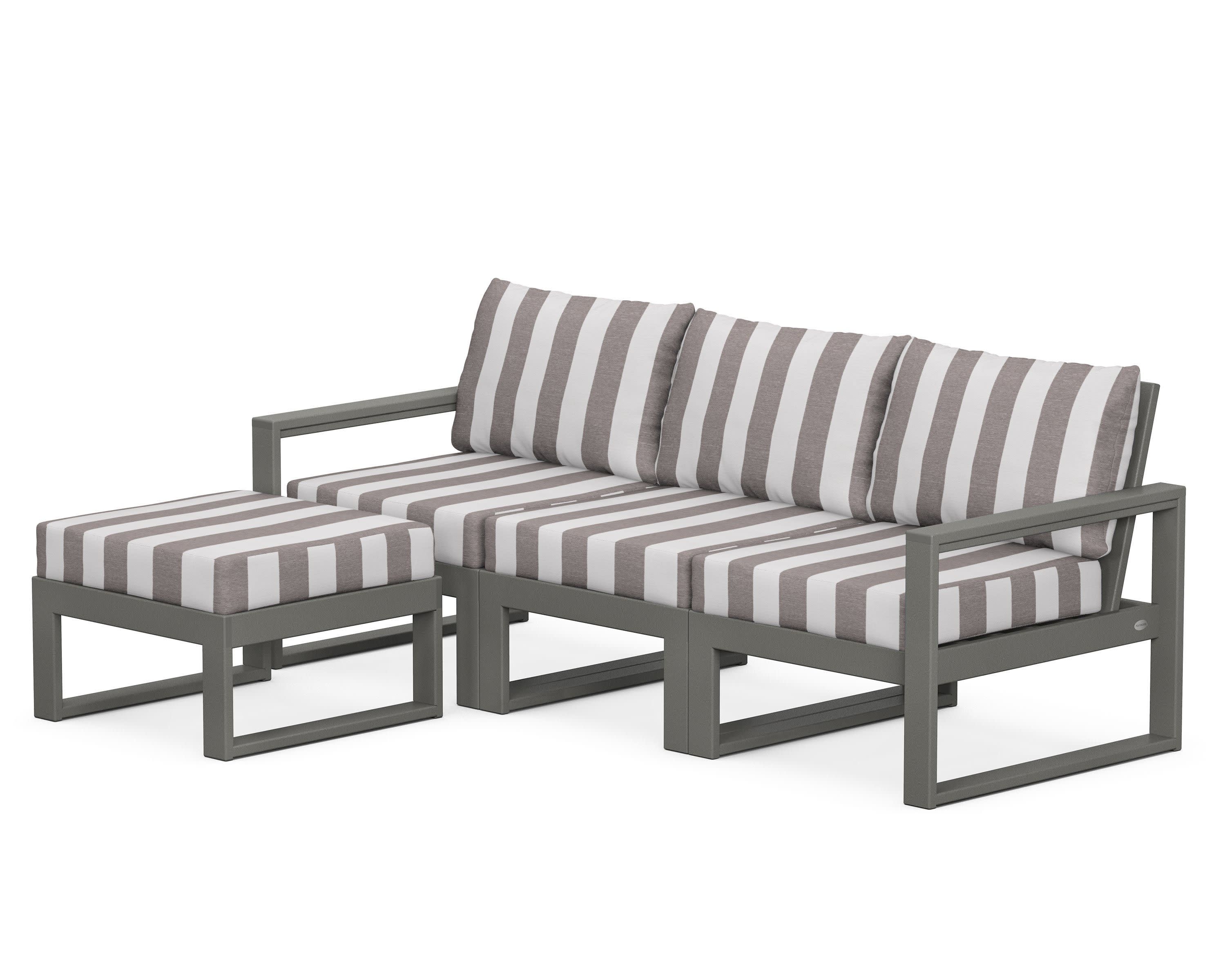 EDGE 4-Piece Modular Deep Seating Set with Ottoman - Image 173