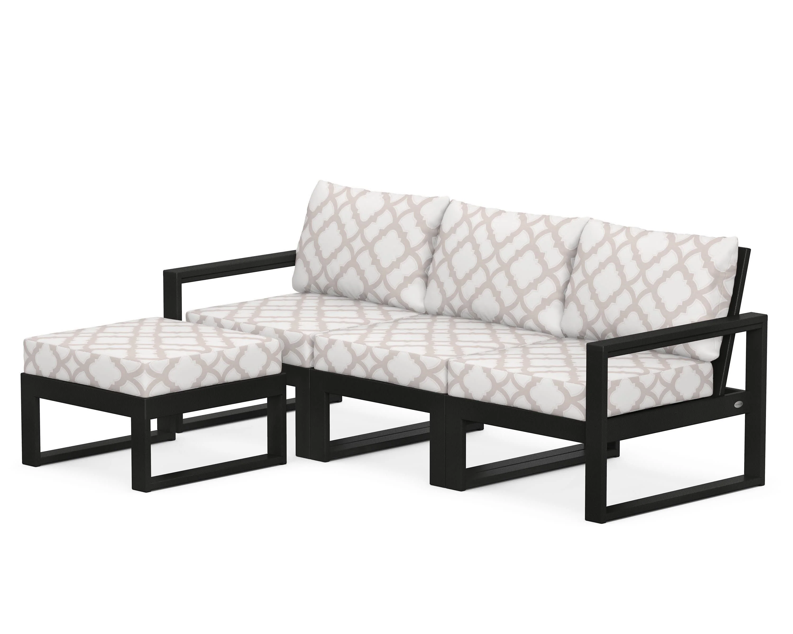 EDGE 4-Piece Modular Deep Seating Set with Ottoman - Image 193