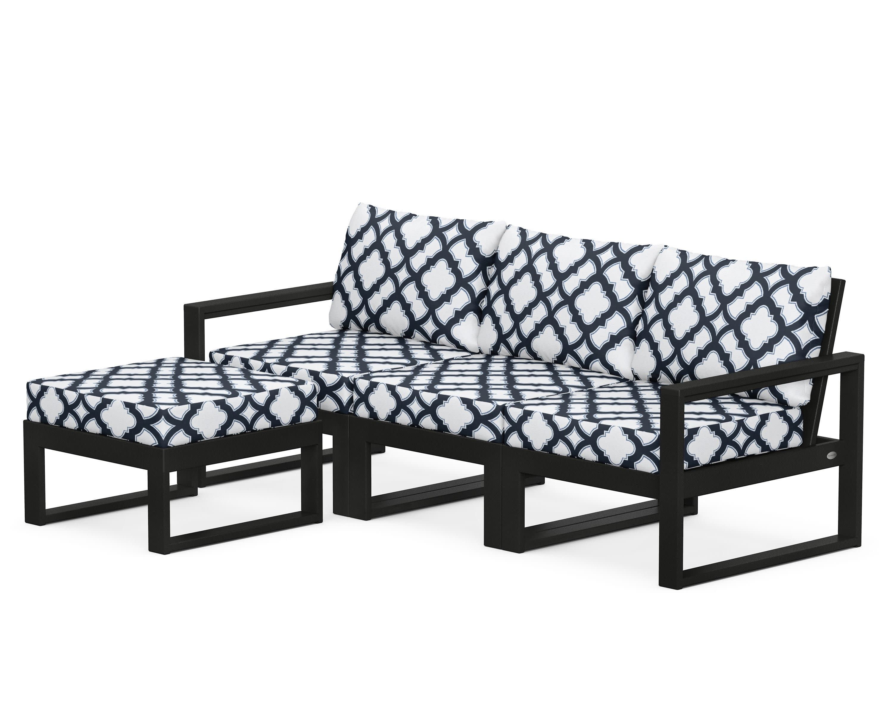 EDGE 4-Piece Modular Deep Seating Set with Ottoman - Image 194