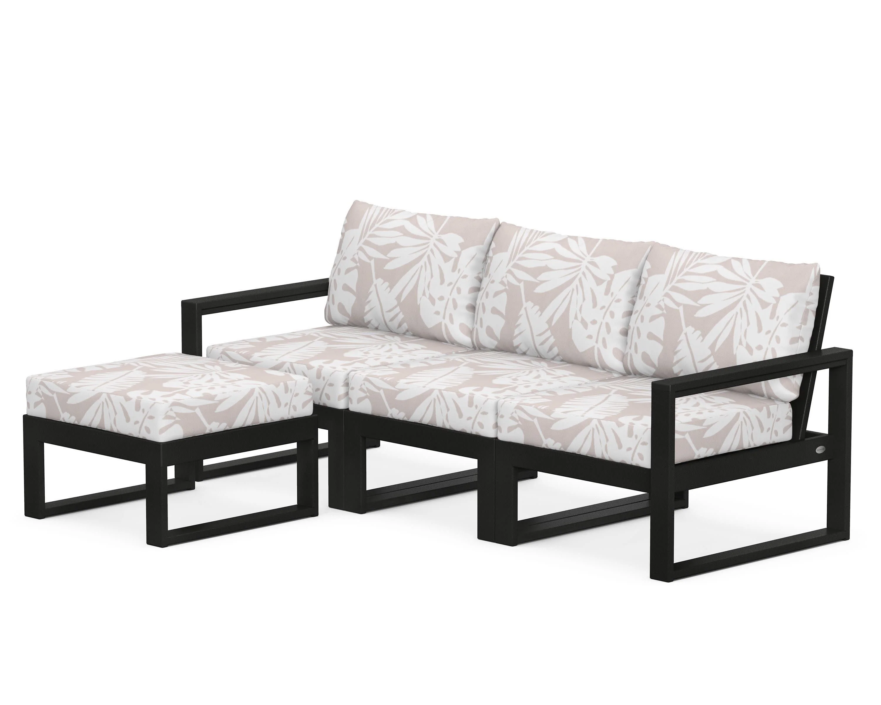 EDGE 4-Piece Modular Deep Seating Set with Ottoman - Image 198