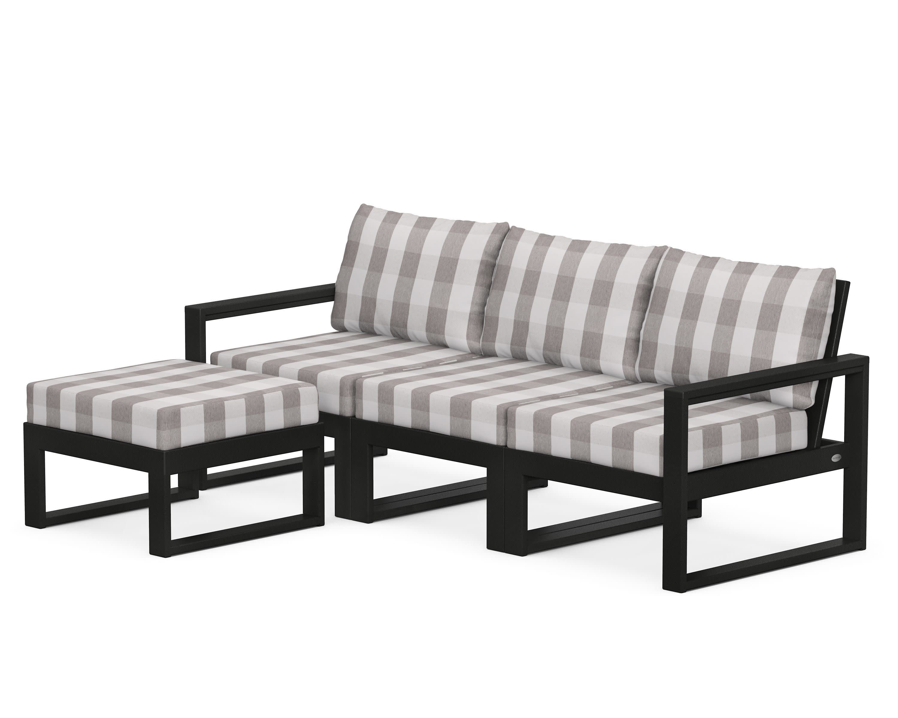 EDGE 4-Piece Modular Deep Seating Set with Ottoman - Image 203