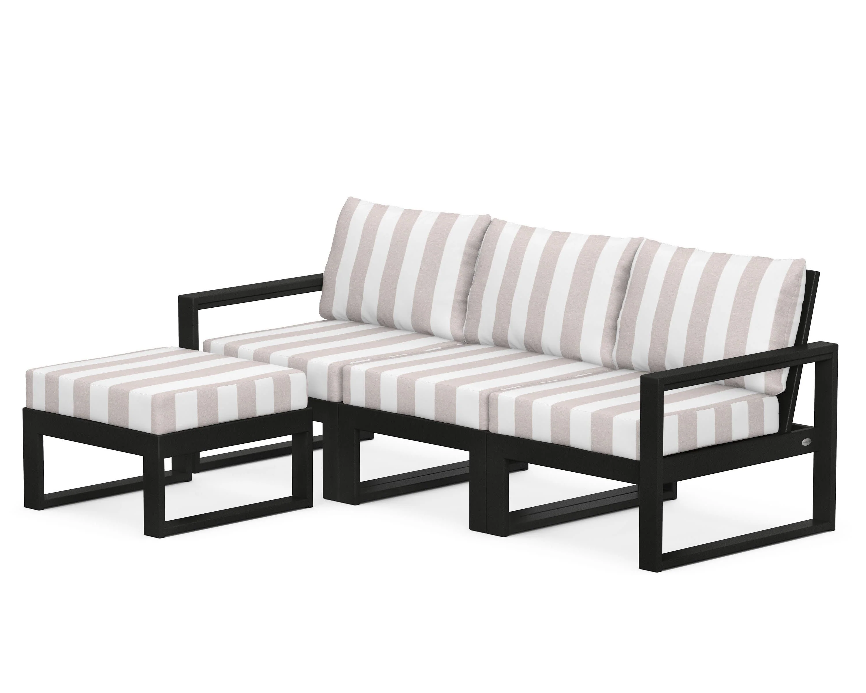 EDGE 4-Piece Modular Deep Seating Set with Ottoman - Image 33