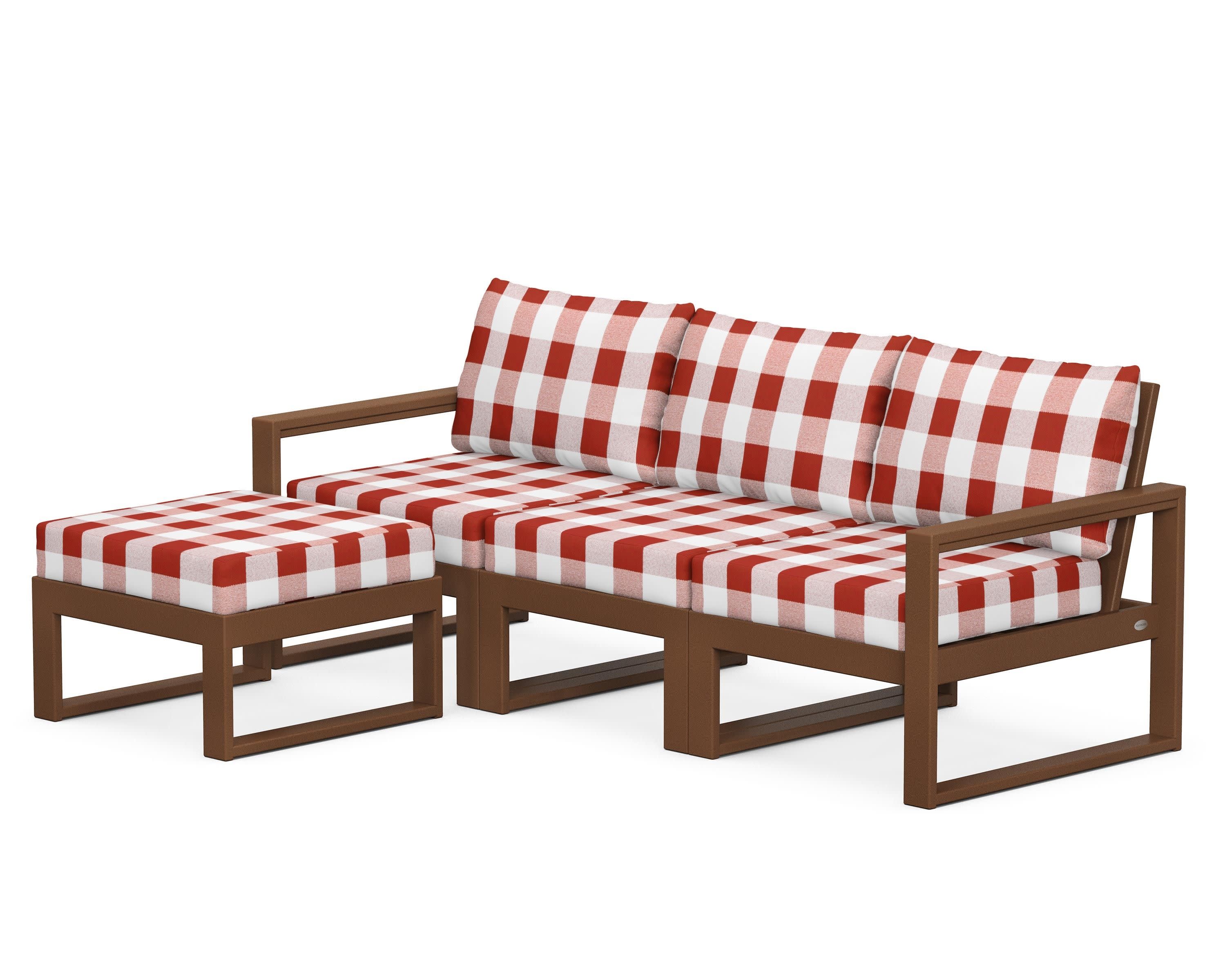 EDGE 4-Piece Modular Deep Seating Set with Ottoman - Image 34