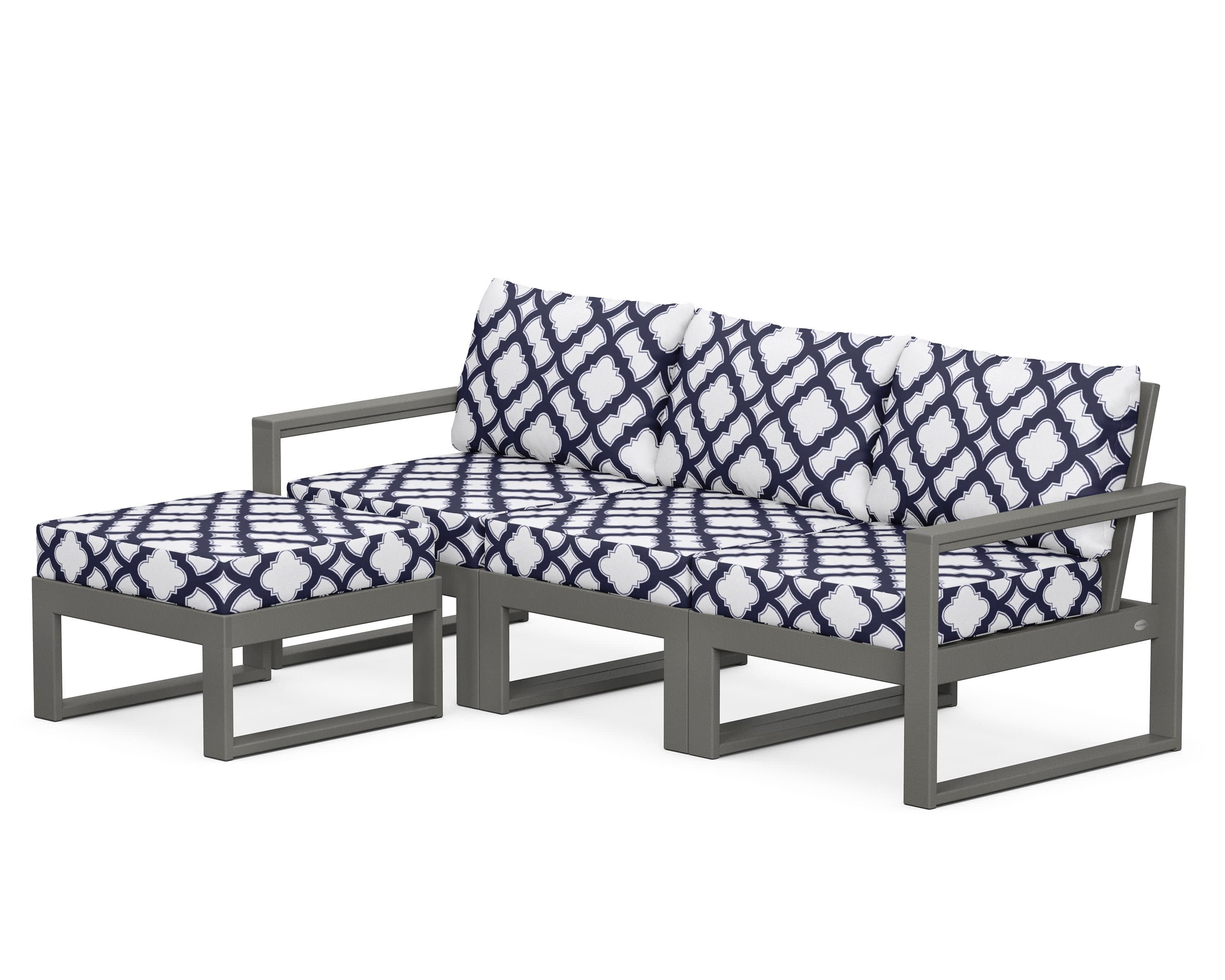EDGE 4-Piece Modular Deep Seating Set with Ottoman - Image 37