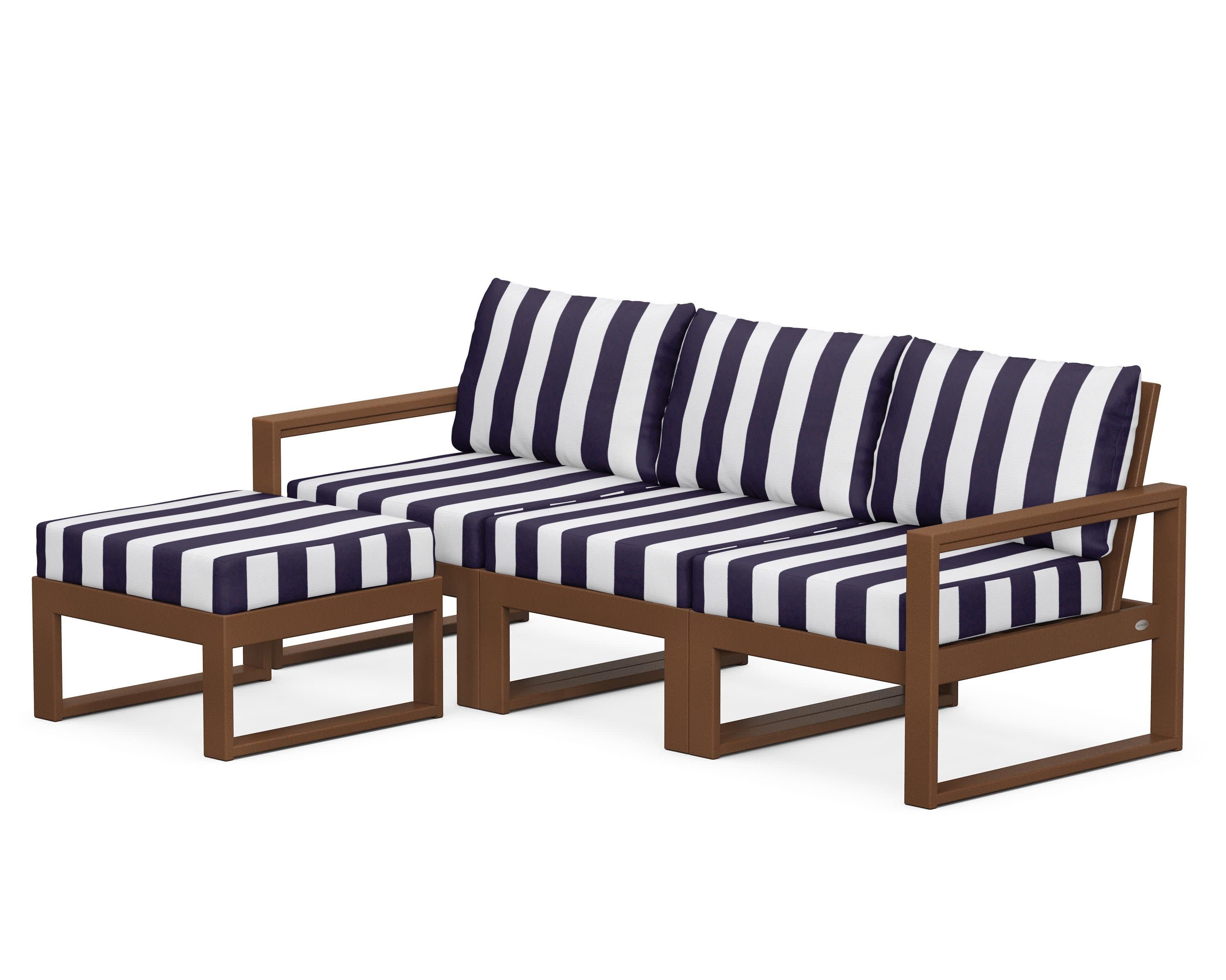 EDGE 4-Piece Modular Deep Seating Set with Ottoman - Image 41