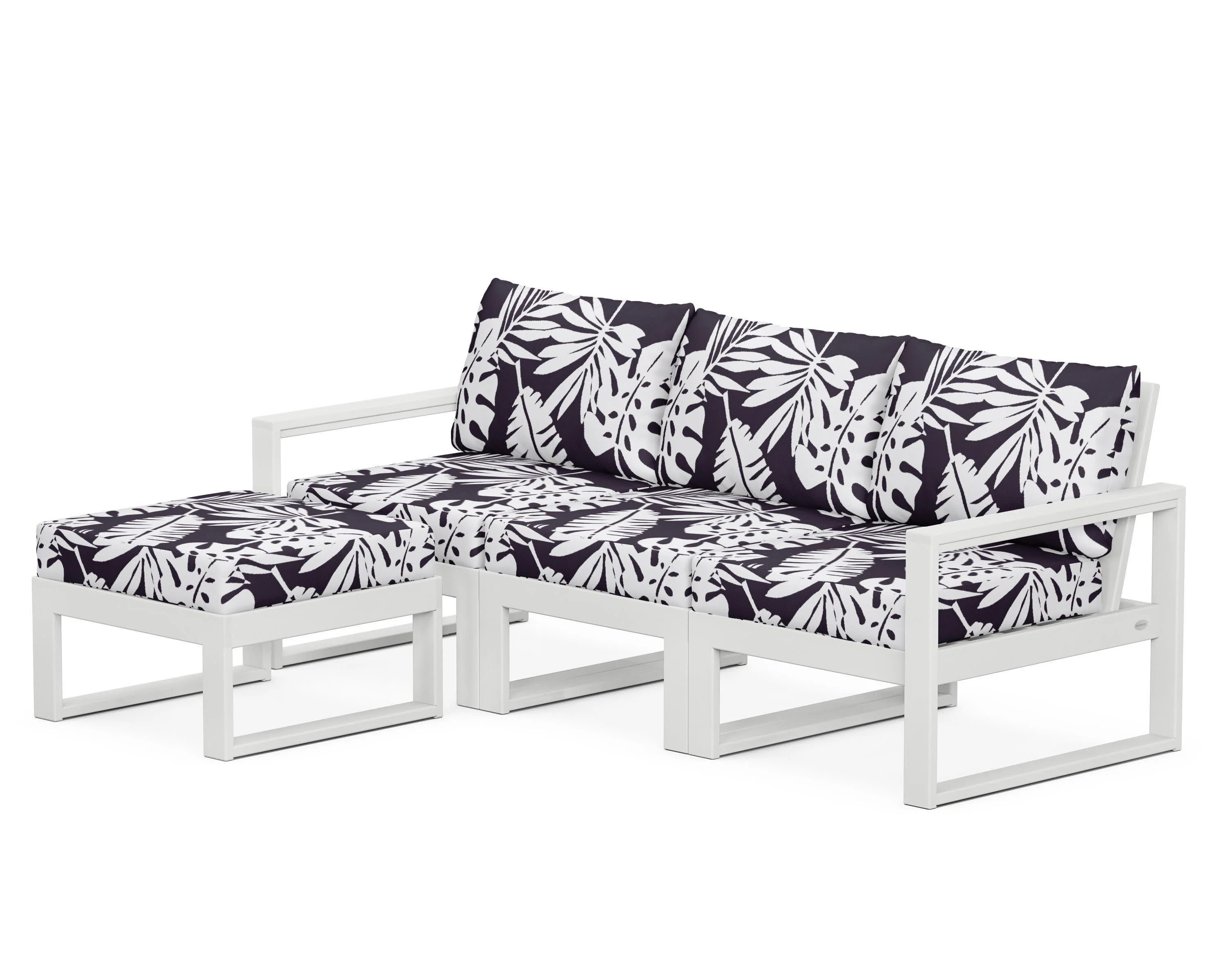 EDGE 4-Piece Modular Deep Seating Set with Ottoman - Image 44