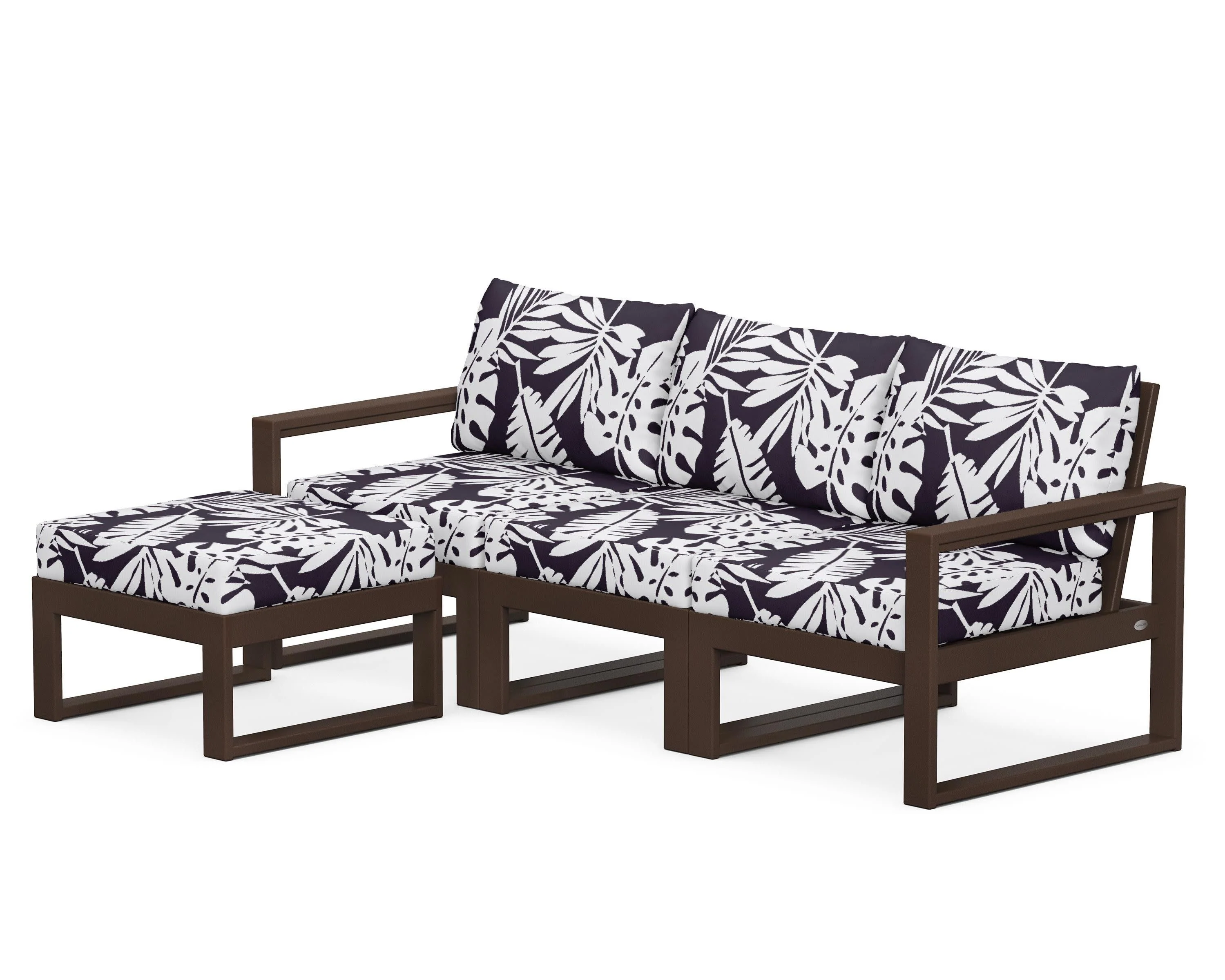 EDGE 4-Piece Modular Deep Seating Set with Ottoman - Image 46