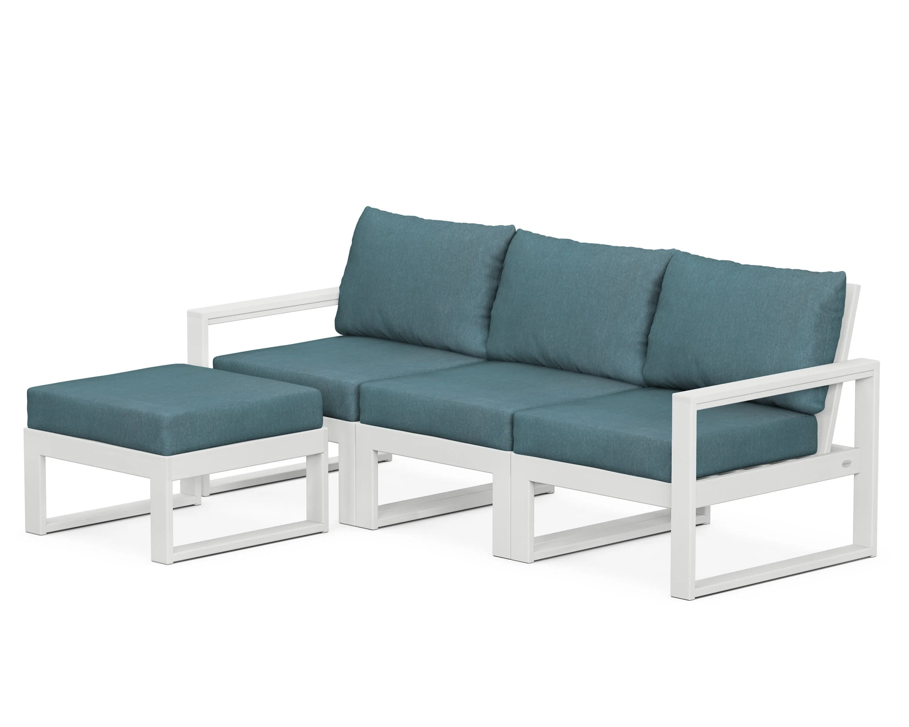EDGE 4-Piece Modular Deep Seating Set with Ottoman - Image 55