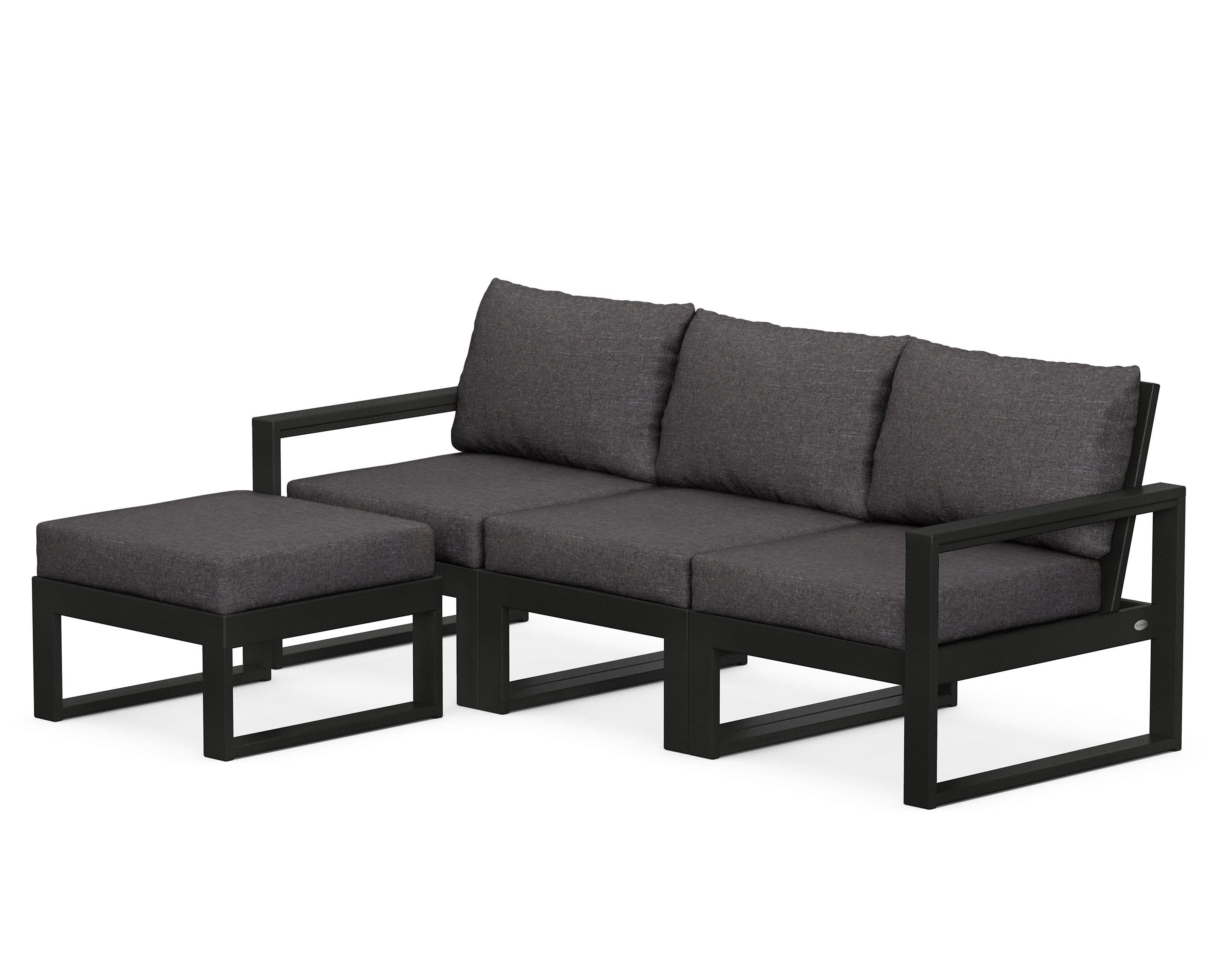 EDGE 4-Piece Modular Deep Seating Set with Ottoman - Image 63