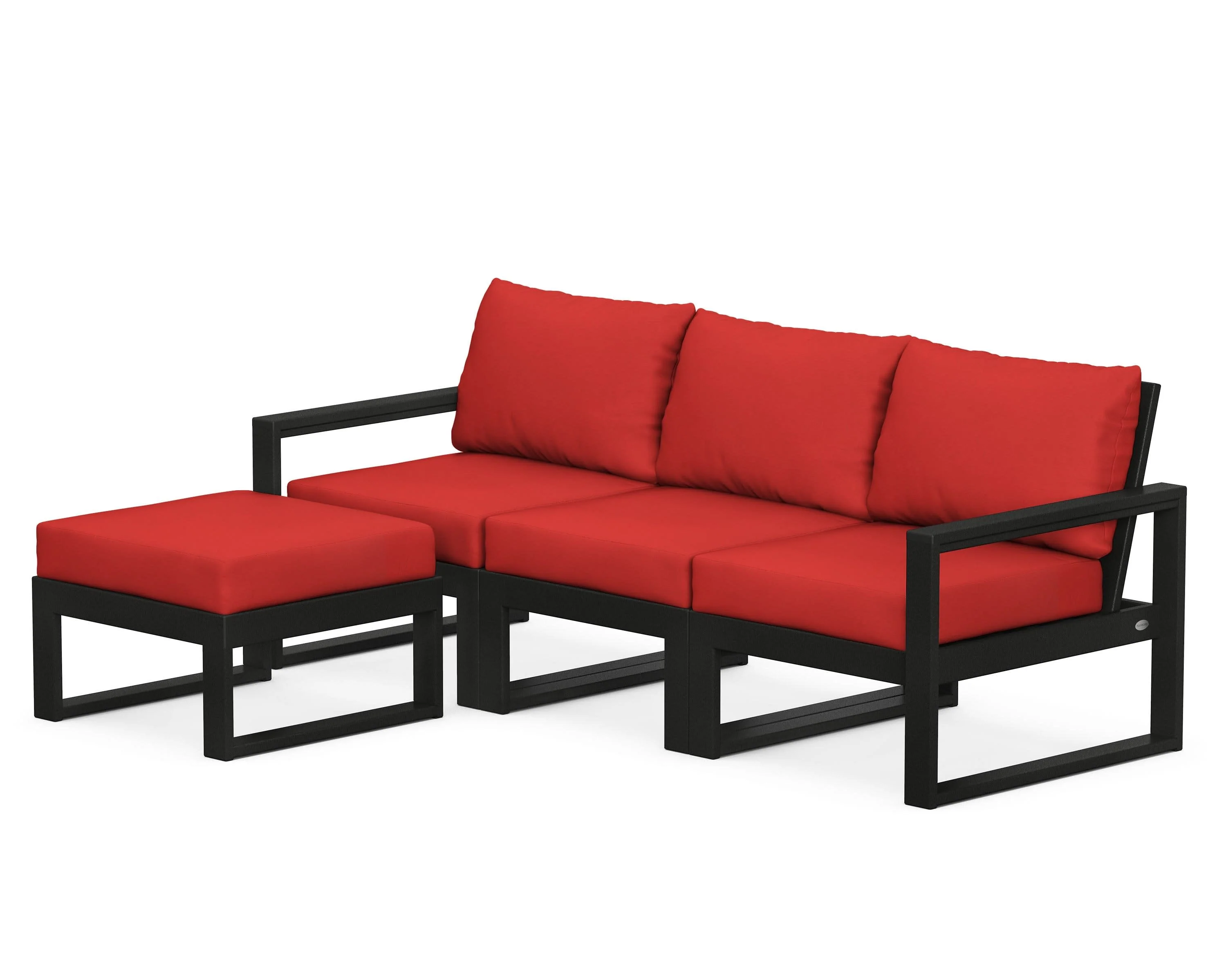 EDGE 4-Piece Modular Deep Seating Set with Ottoman - Image 69