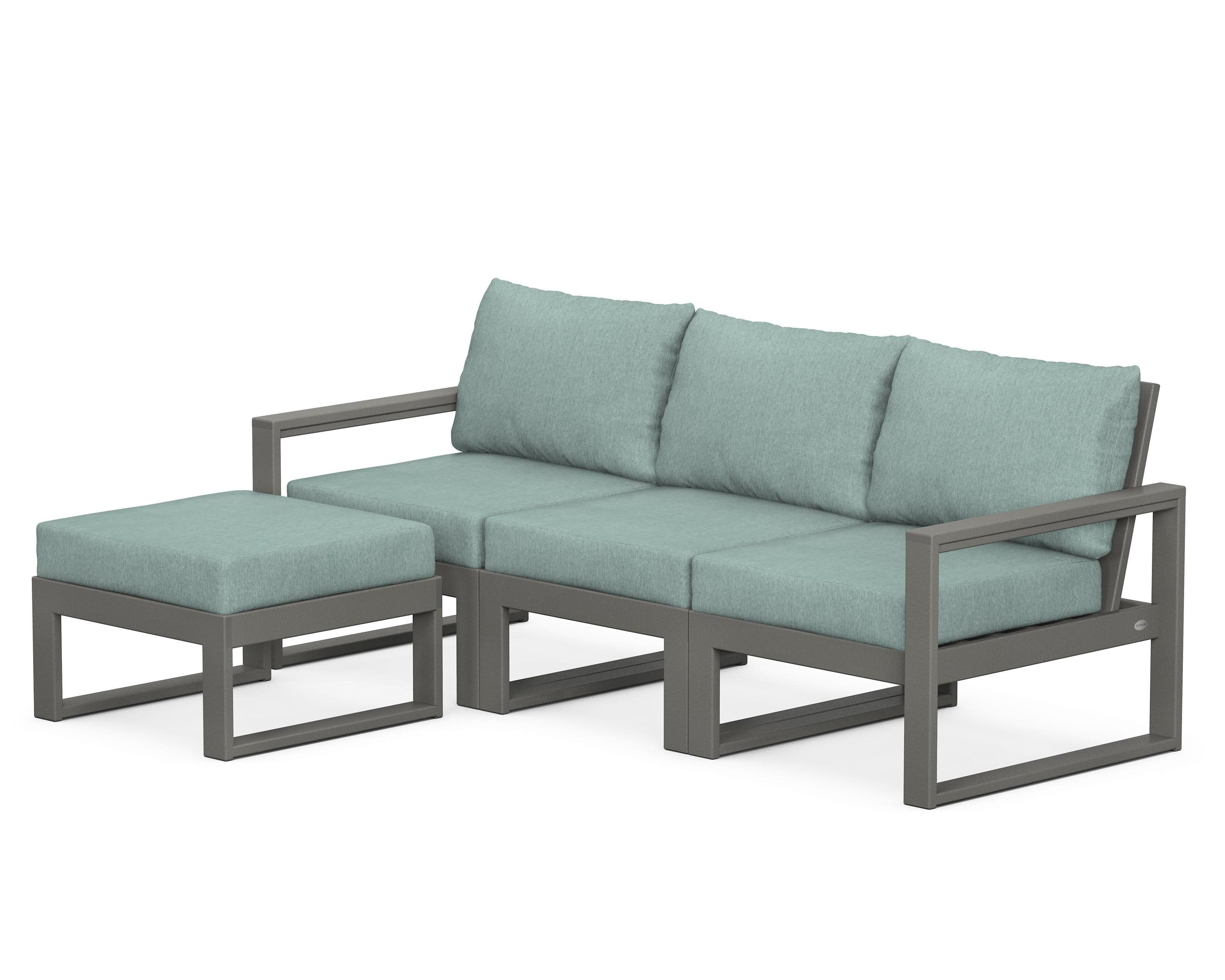 EDGE 4-Piece Modular Deep Seating Set with Ottoman - Image 74