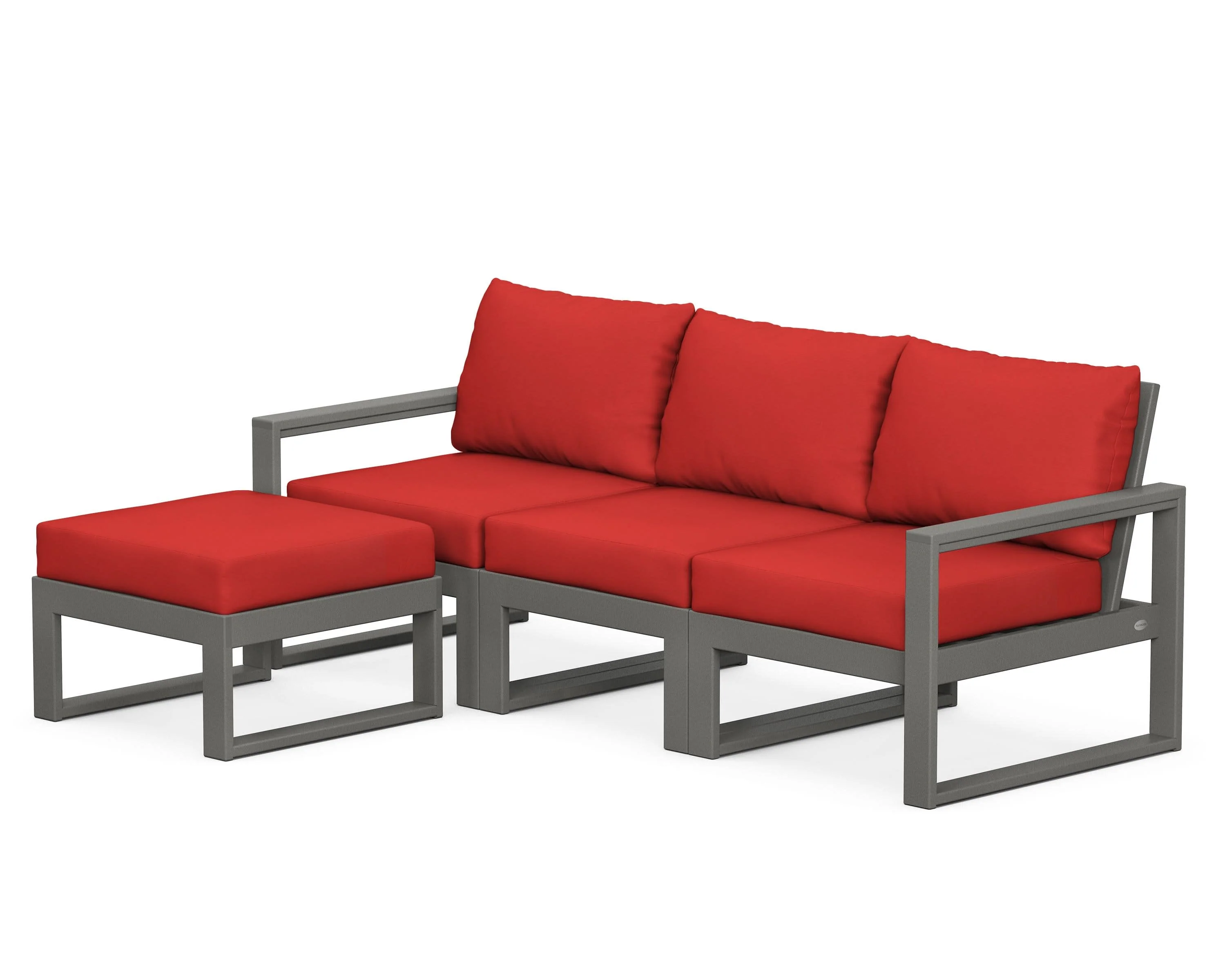 EDGE 4-Piece Modular Deep Seating Set with Ottoman - Image 80