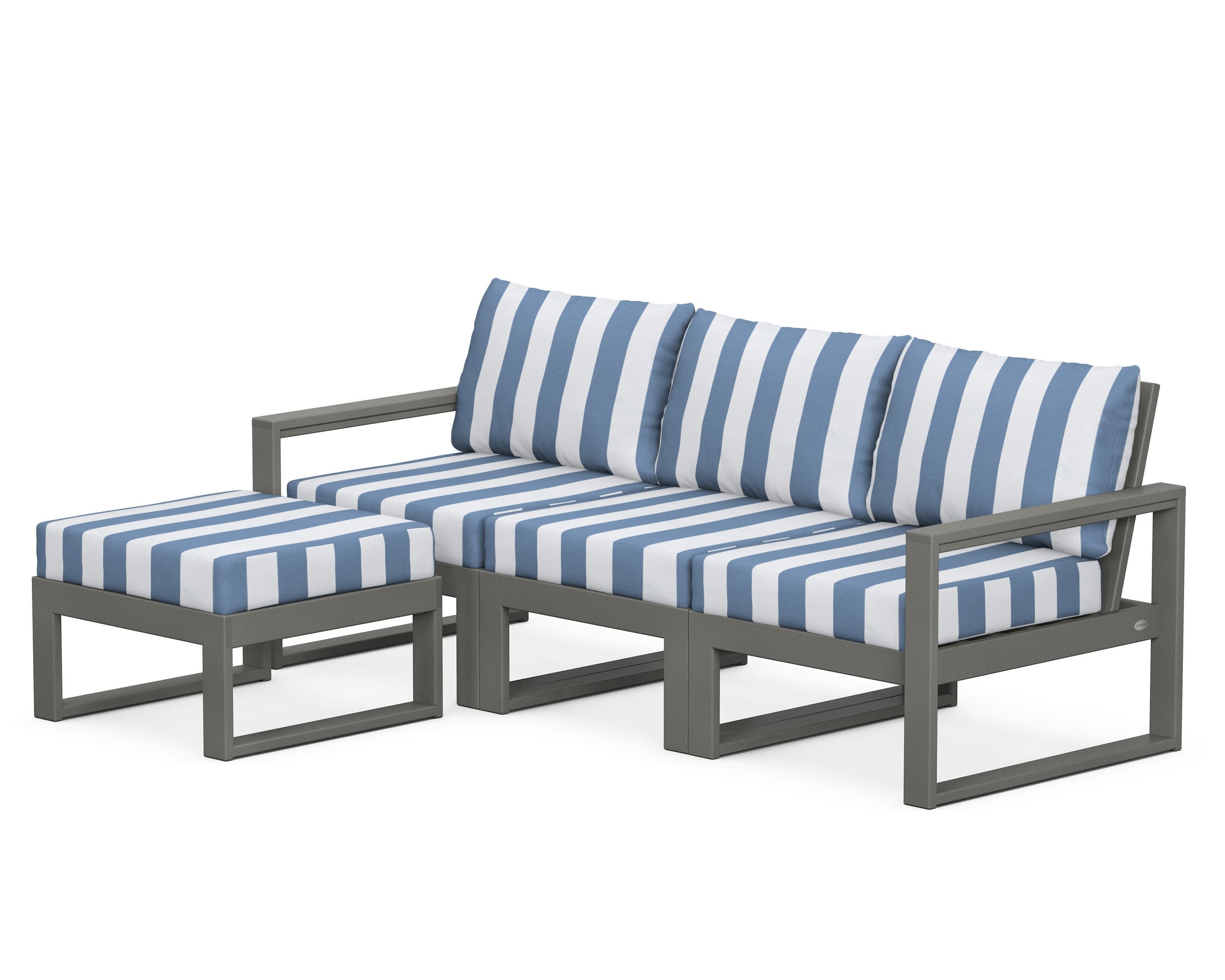 EDGE 4-Piece Modular Deep Seating Set with Ottoman - Image 86