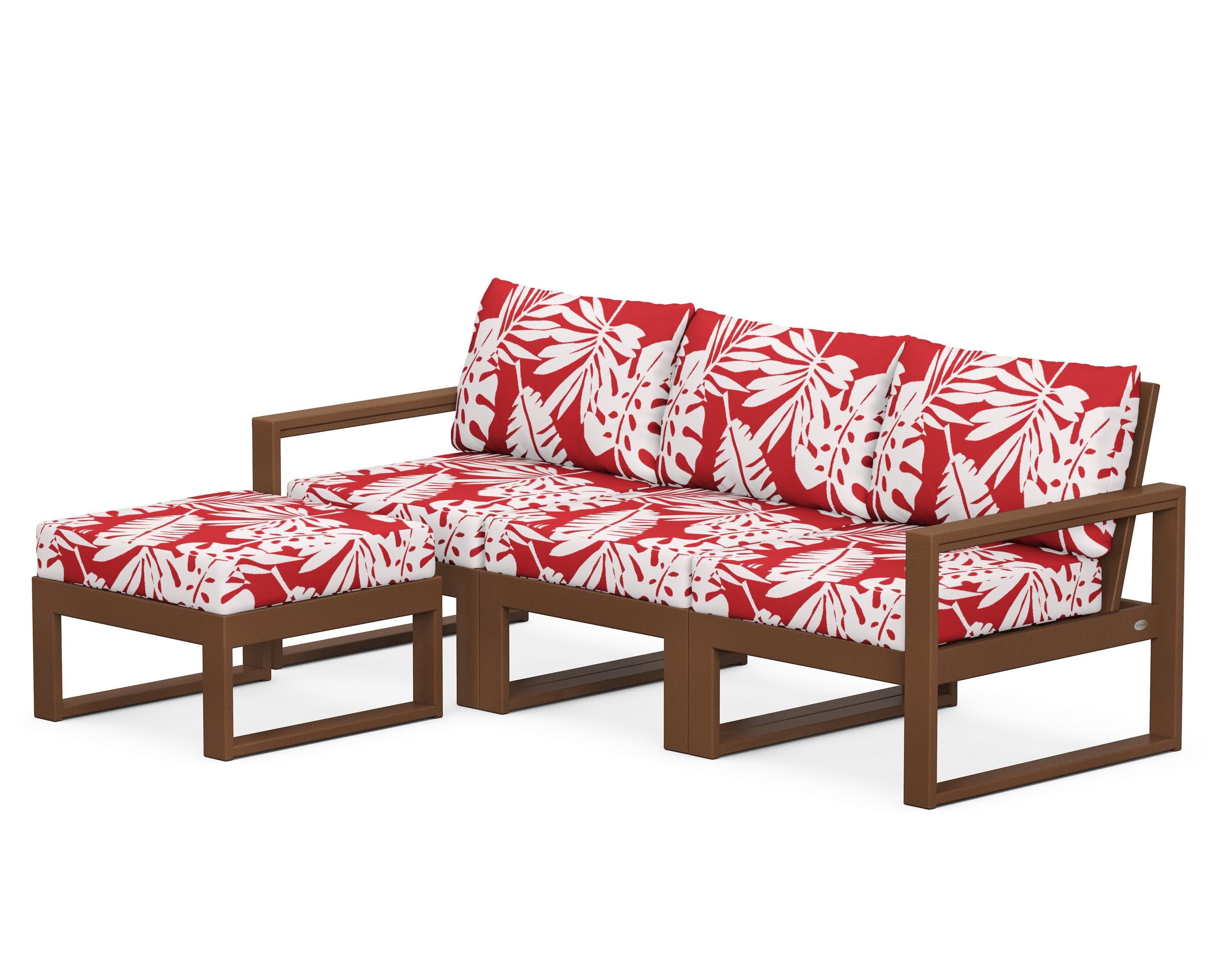 EDGE 4-Piece Modular Deep Seating Set with Ottoman - Image 91