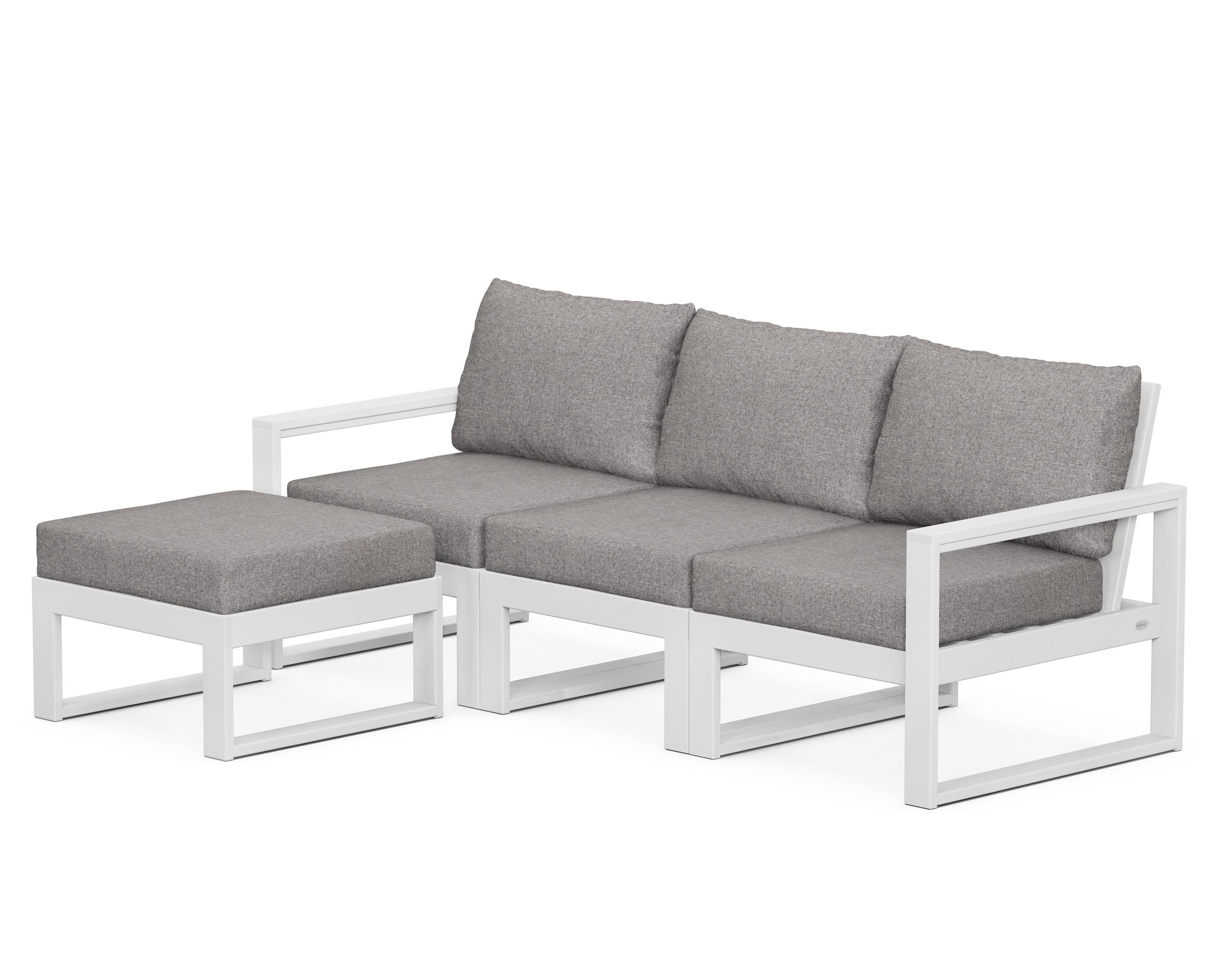 EDGE 4-Piece Modular Deep Seating Set with Ottoman - Image 97