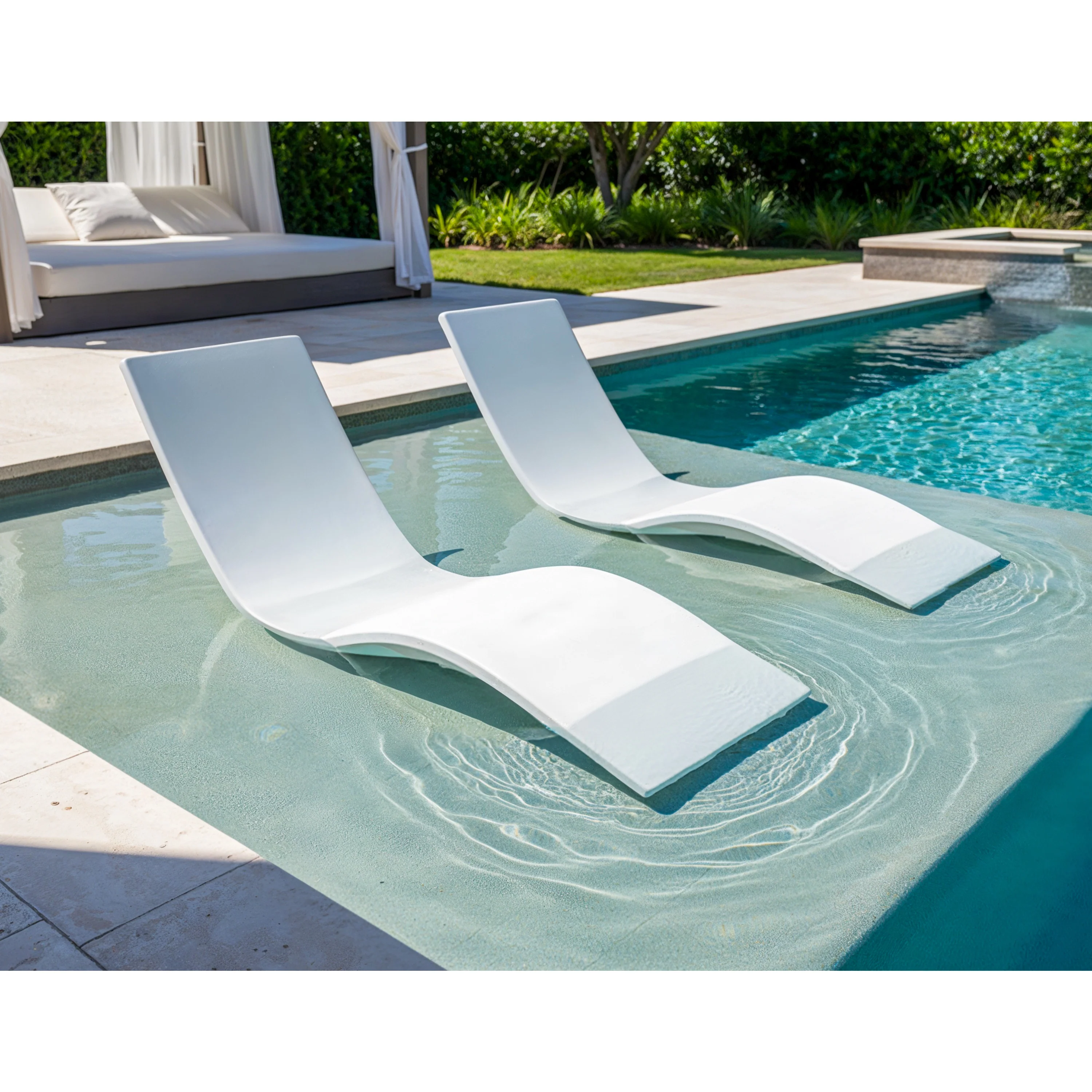 Laguna In-Pool Chaise Lounge - Image 9