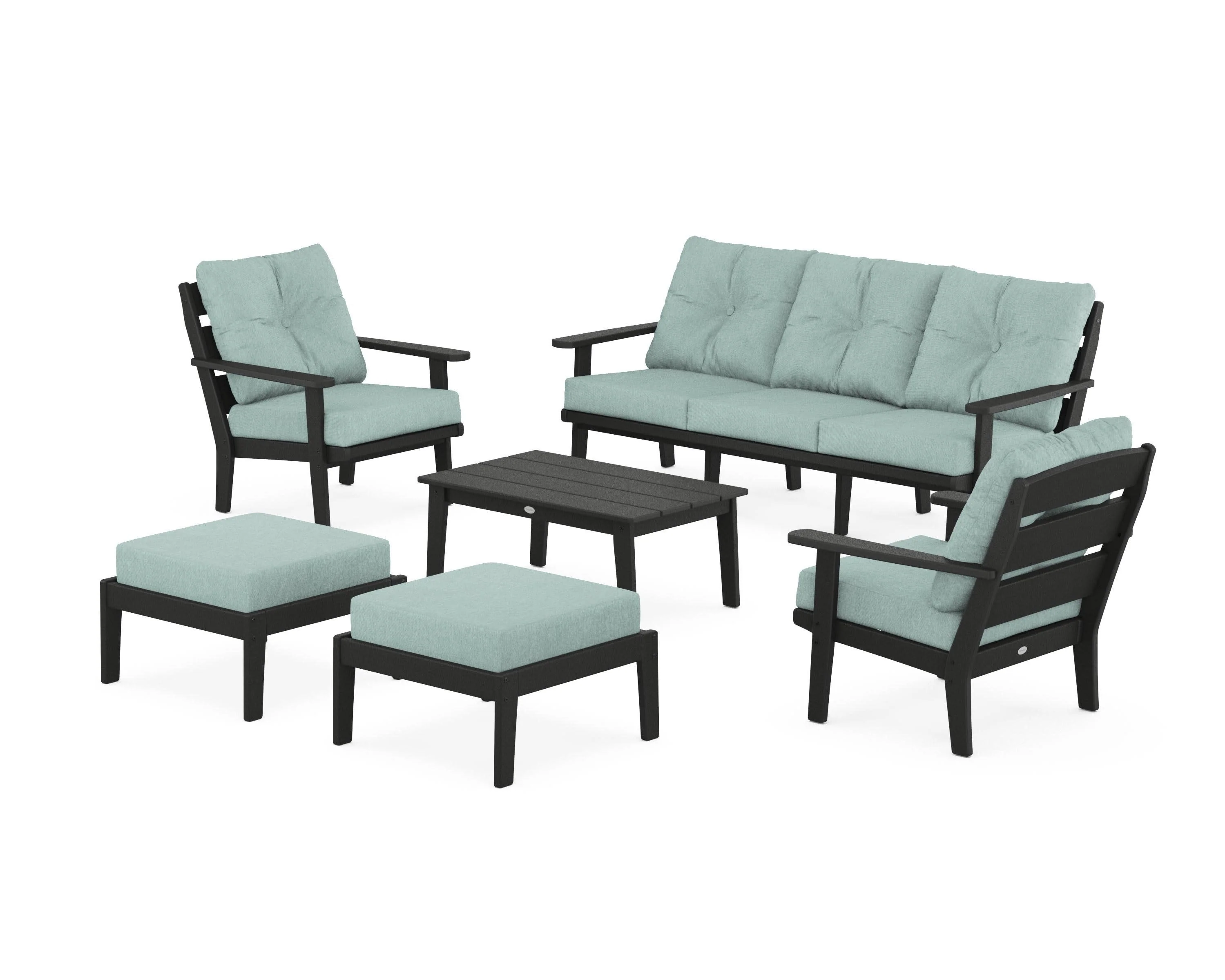 Lakeside 6-Piece Lounge Sofa Set - Image 103
