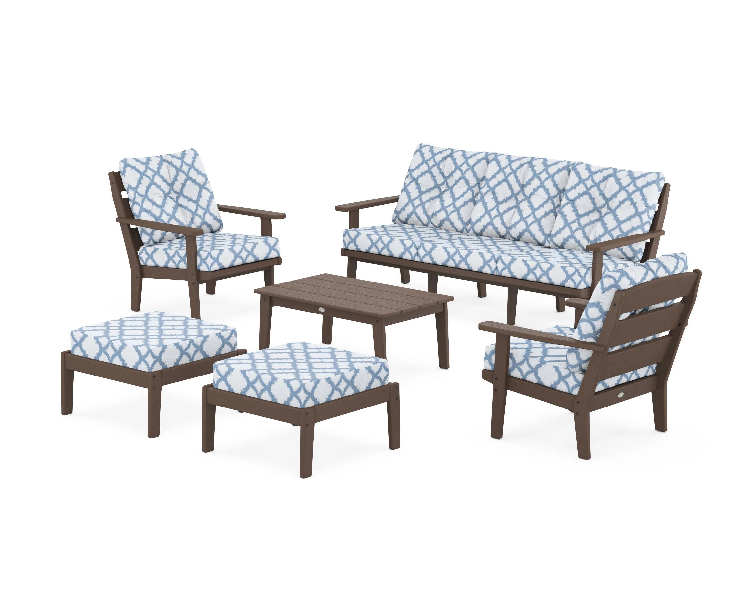 Lakeside 6-Piece Lounge Sofa Set - Image 109