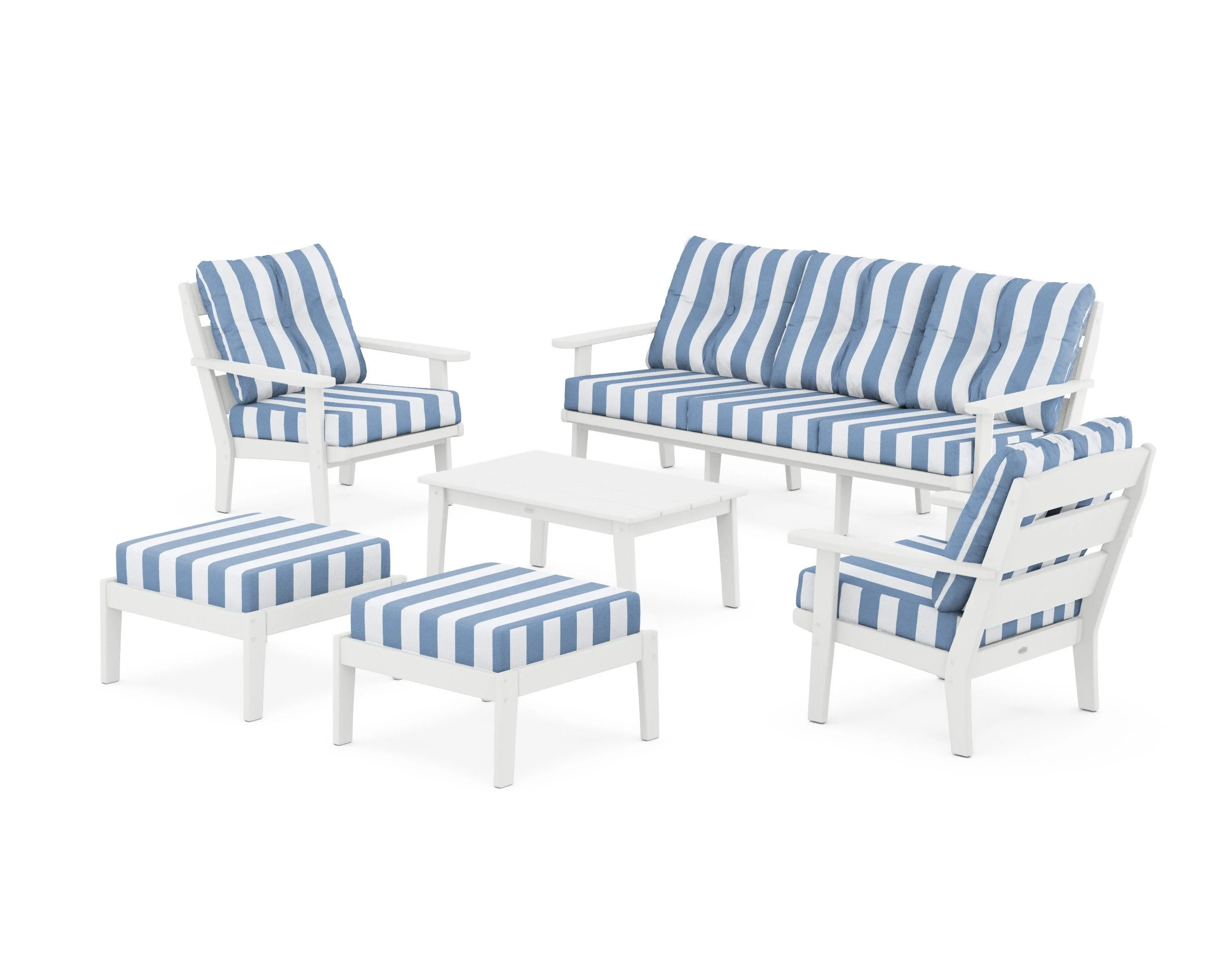 Lakeside 6-Piece Lounge Sofa Set - Image 114