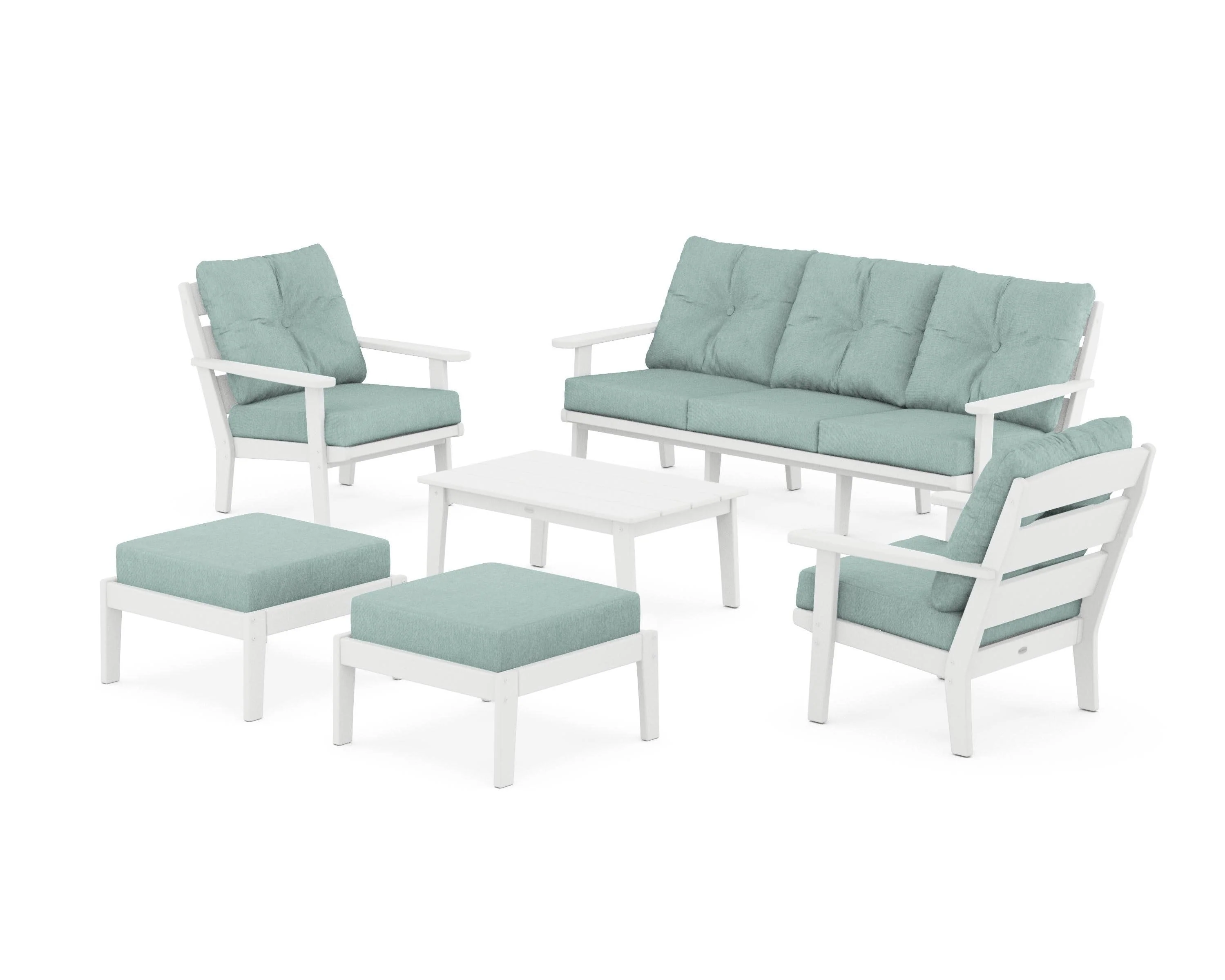 Lakeside 6-Piece Lounge Sofa Set - Image 119