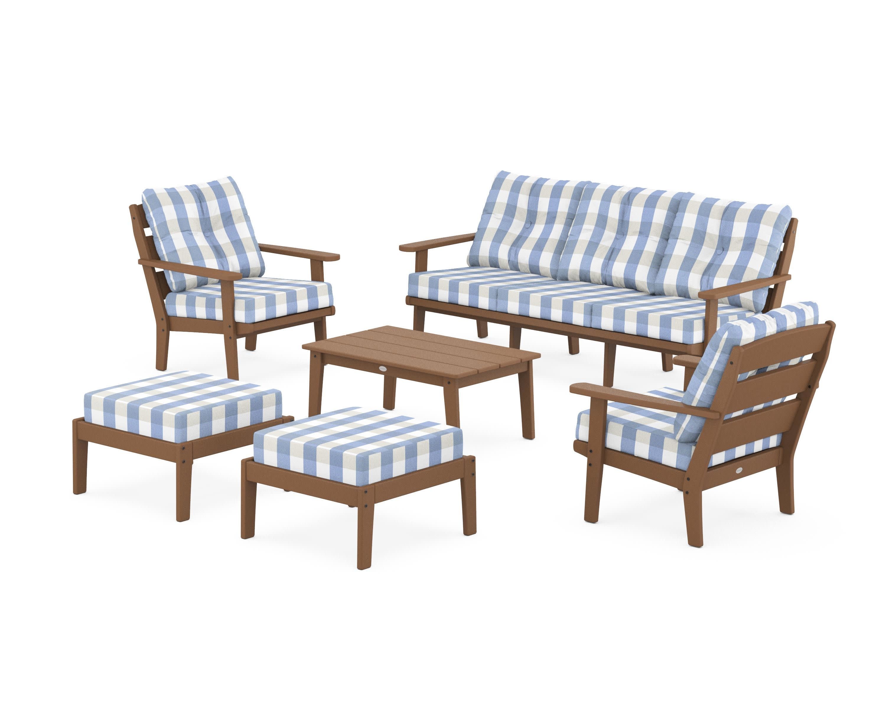 Lakeside 6-Piece Lounge Sofa Set - Image 121