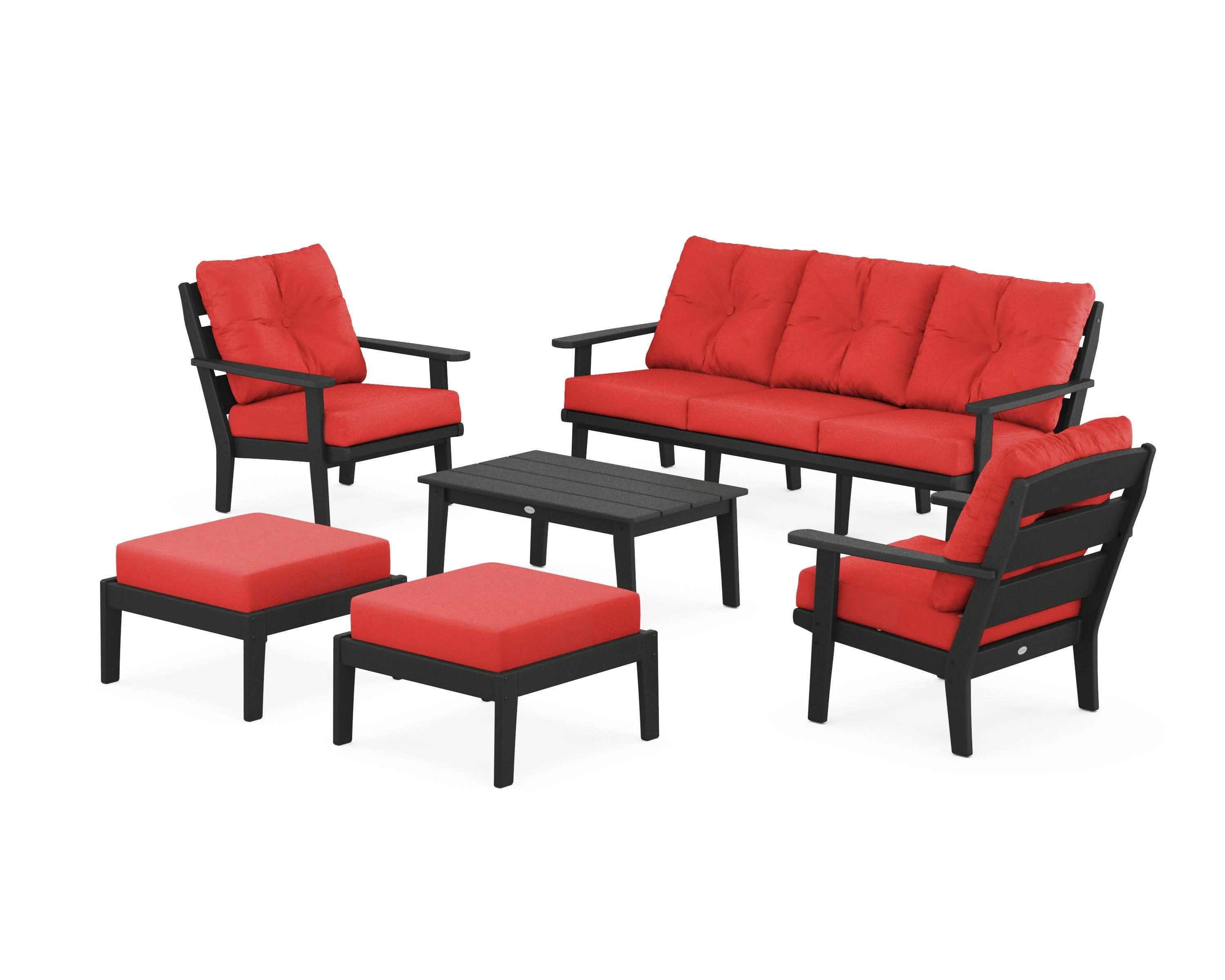 Lakeside 6-Piece Lounge Sofa Set - Image 123