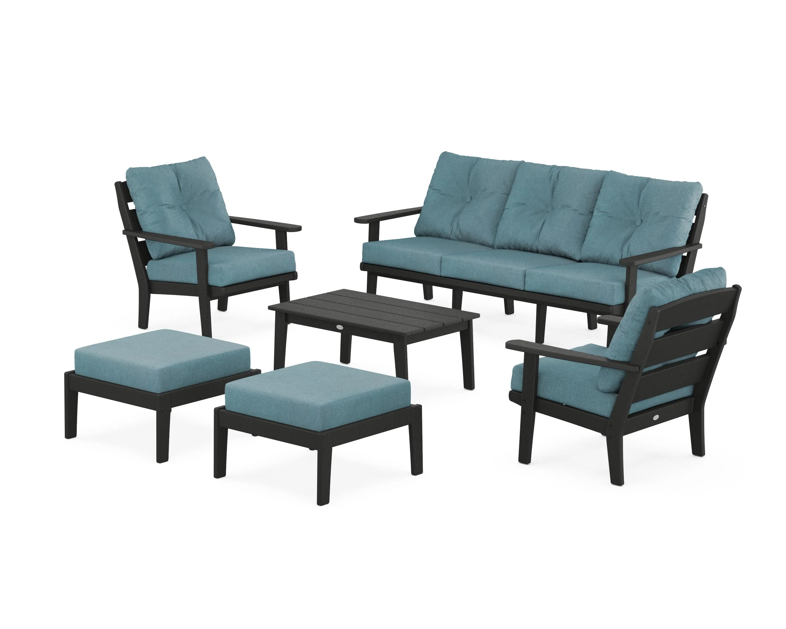 Lakeside 6-Piece Lounge Sofa Set - Image 126