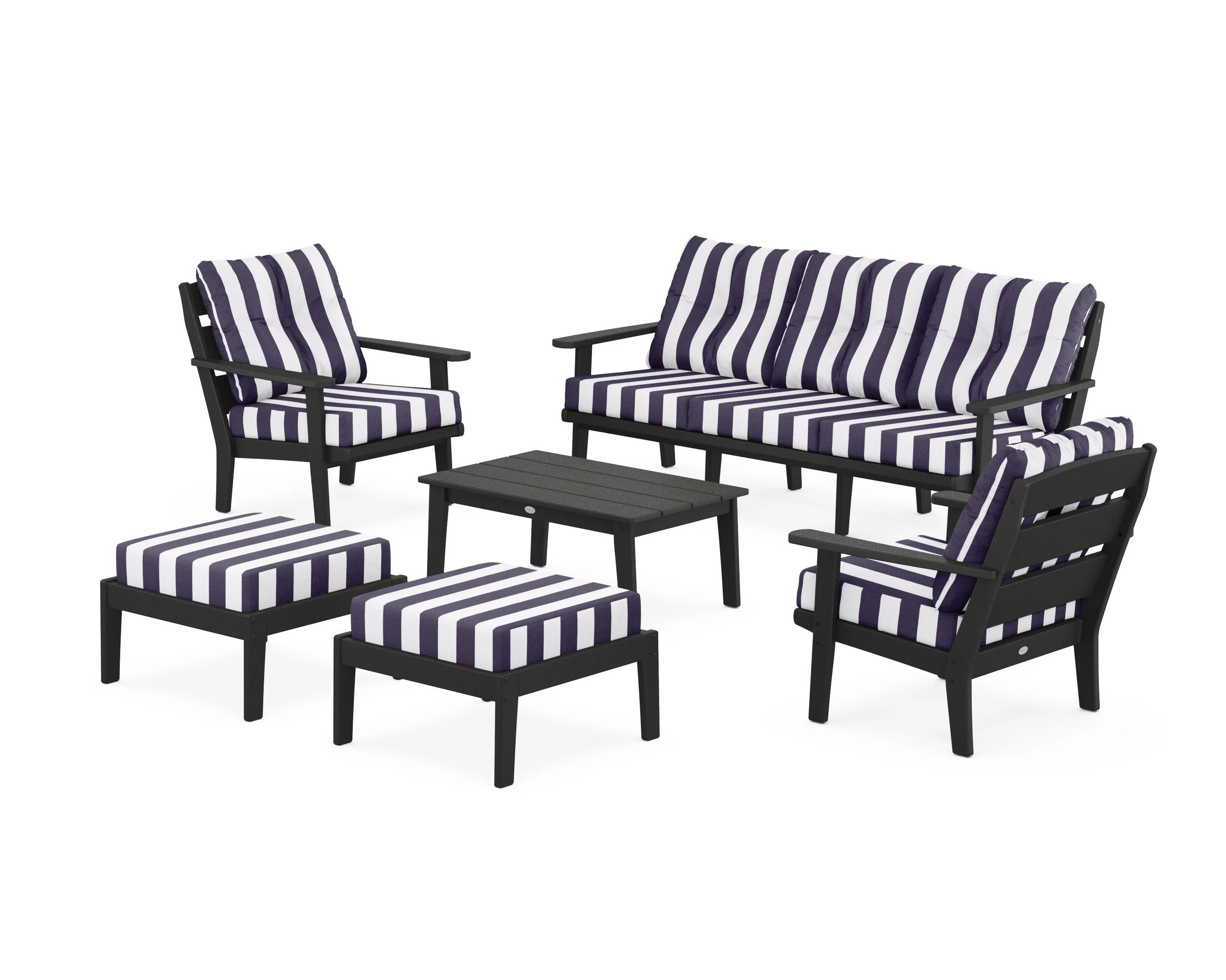 Lakeside 6-Piece Lounge Sofa Set - Image 128