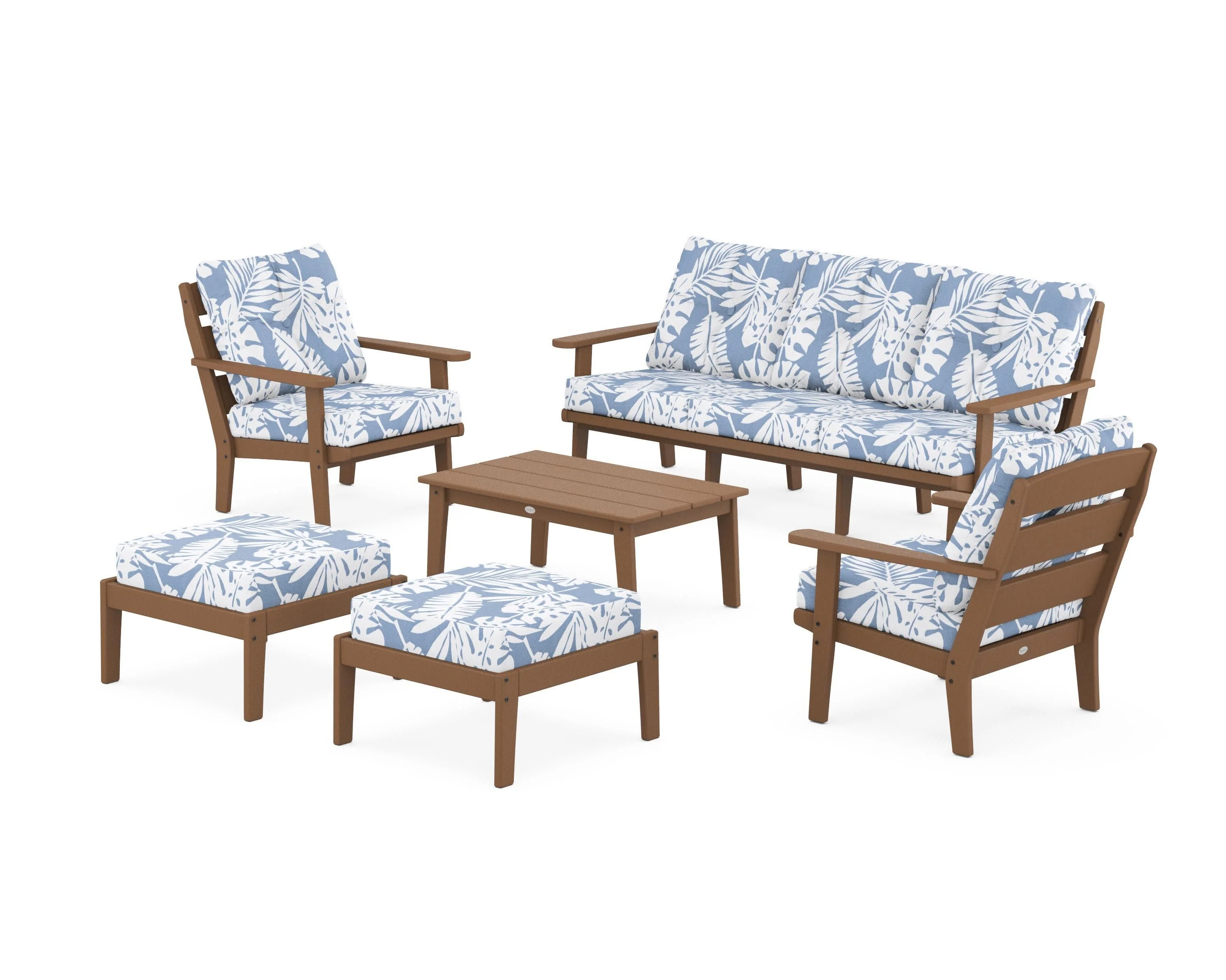 Lakeside 6-Piece Lounge Sofa Set - Image 129