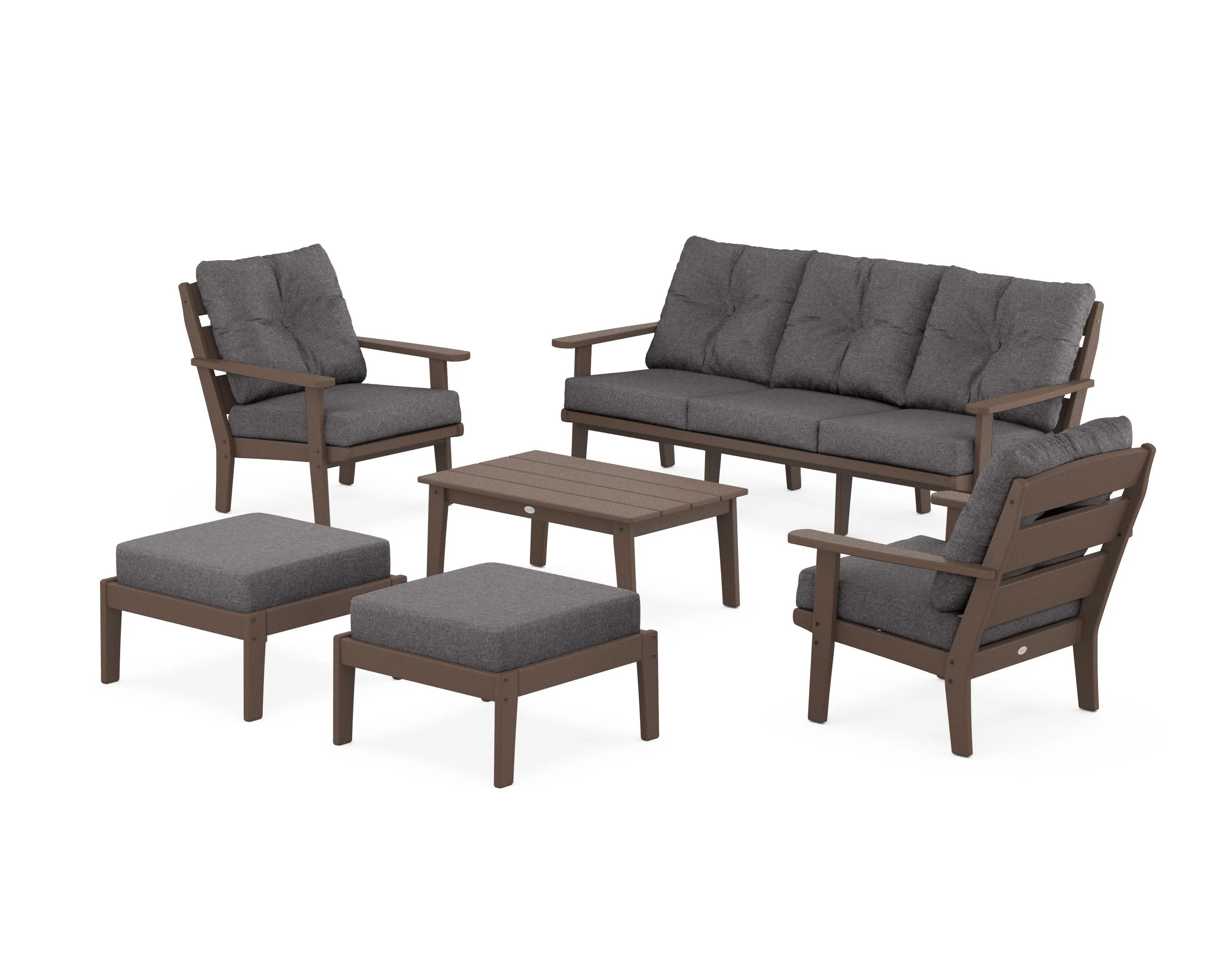 Lakeside 6-Piece Lounge Sofa Set - Image 13