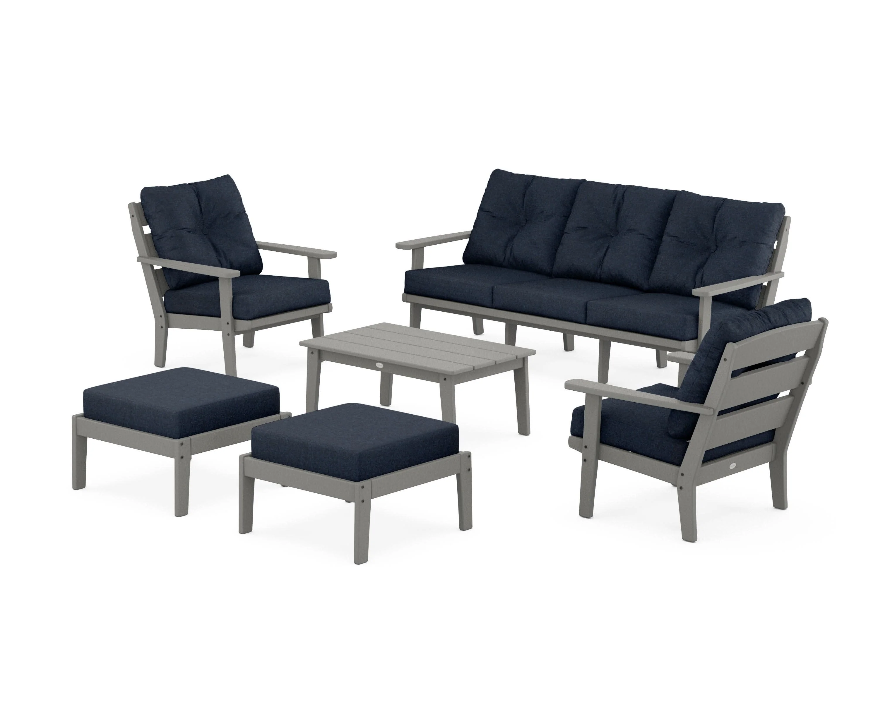 Lakeside 6-Piece Lounge Sofa Set - Image 130