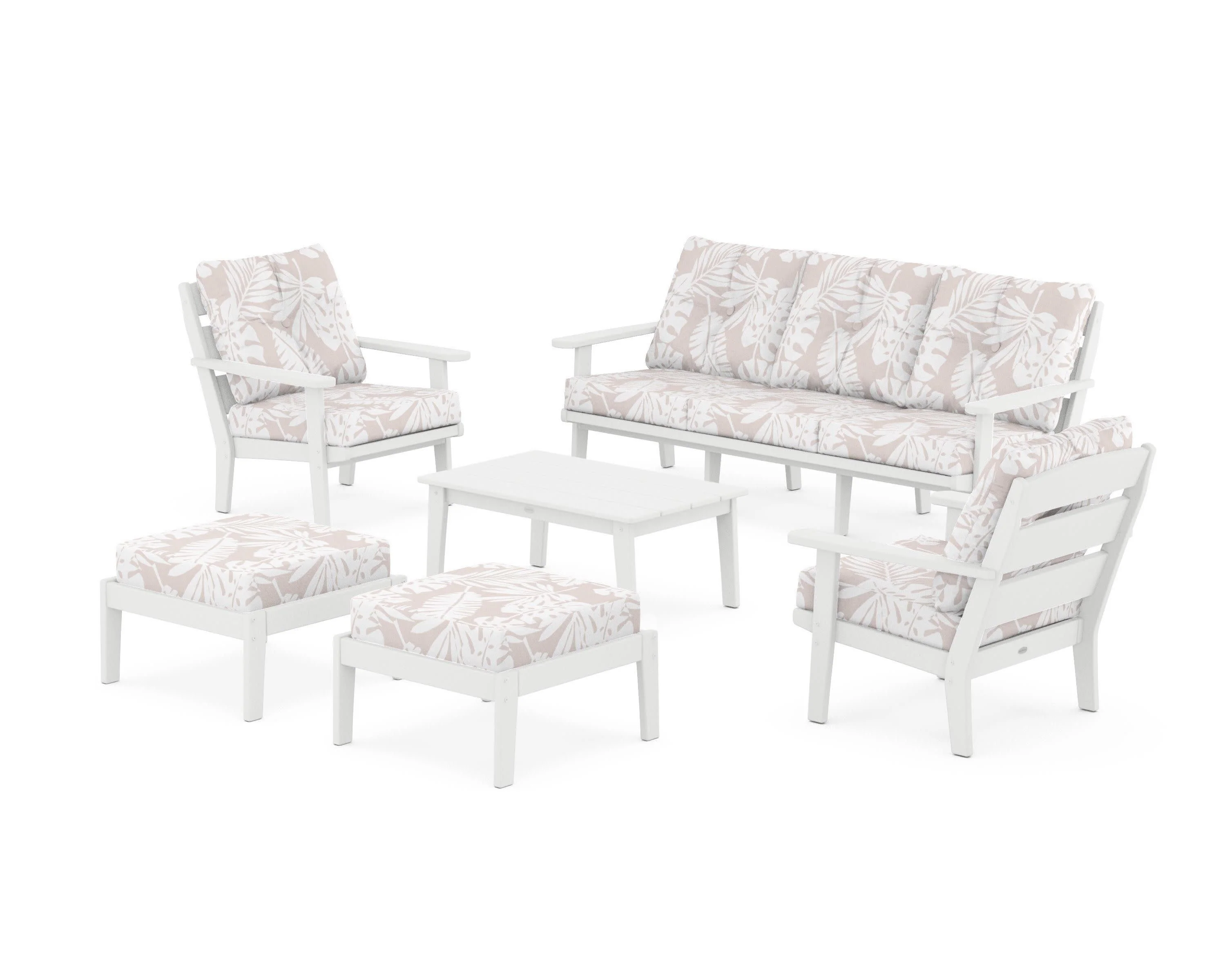 Lakeside 6-Piece Lounge Sofa Set - Image 131