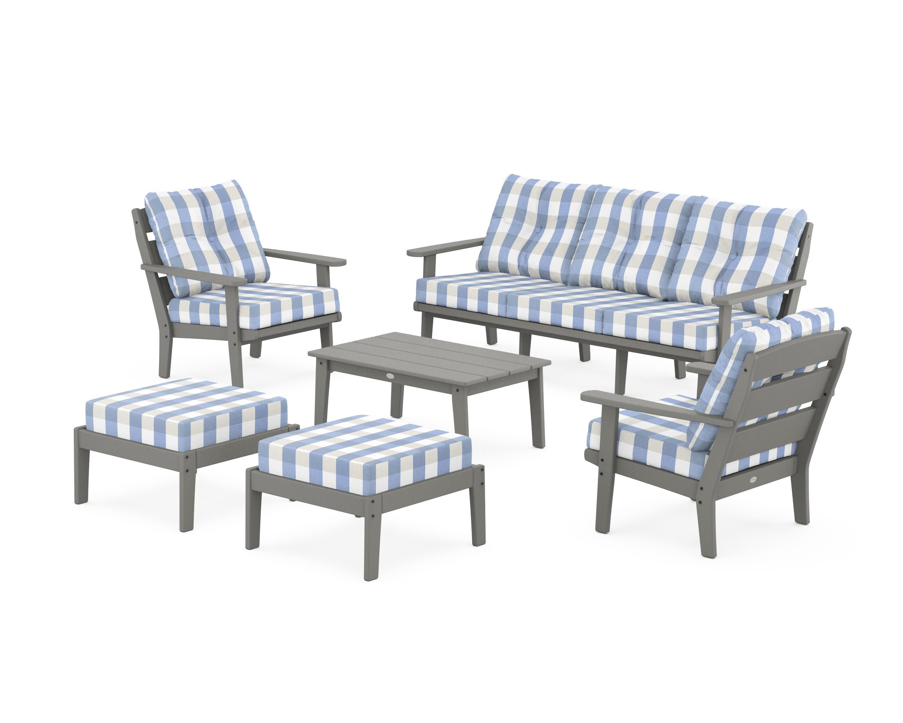 Lakeside 6-Piece Lounge Sofa Set - Image 132