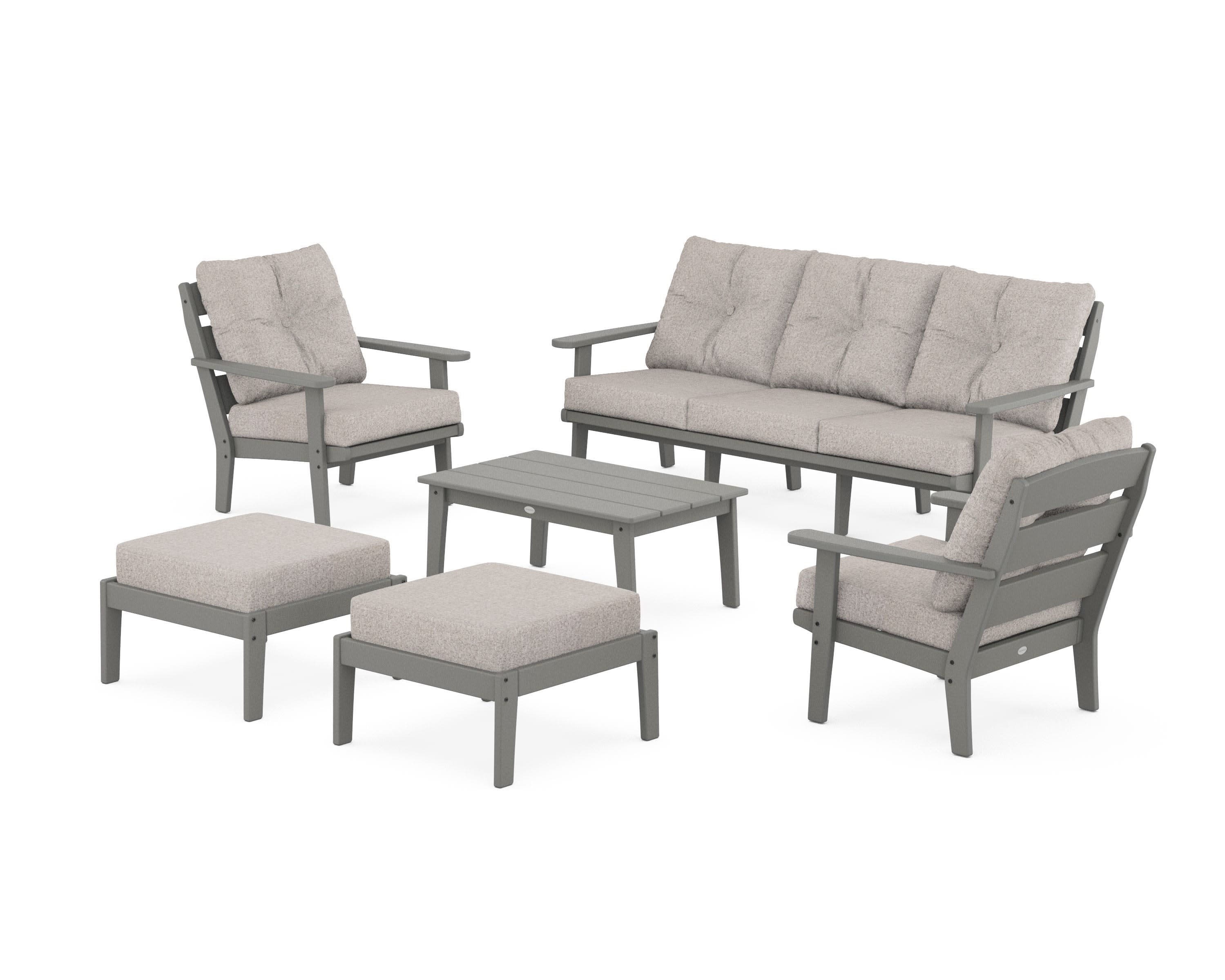 Lakeside 6-Piece Lounge Sofa Set - Image 133