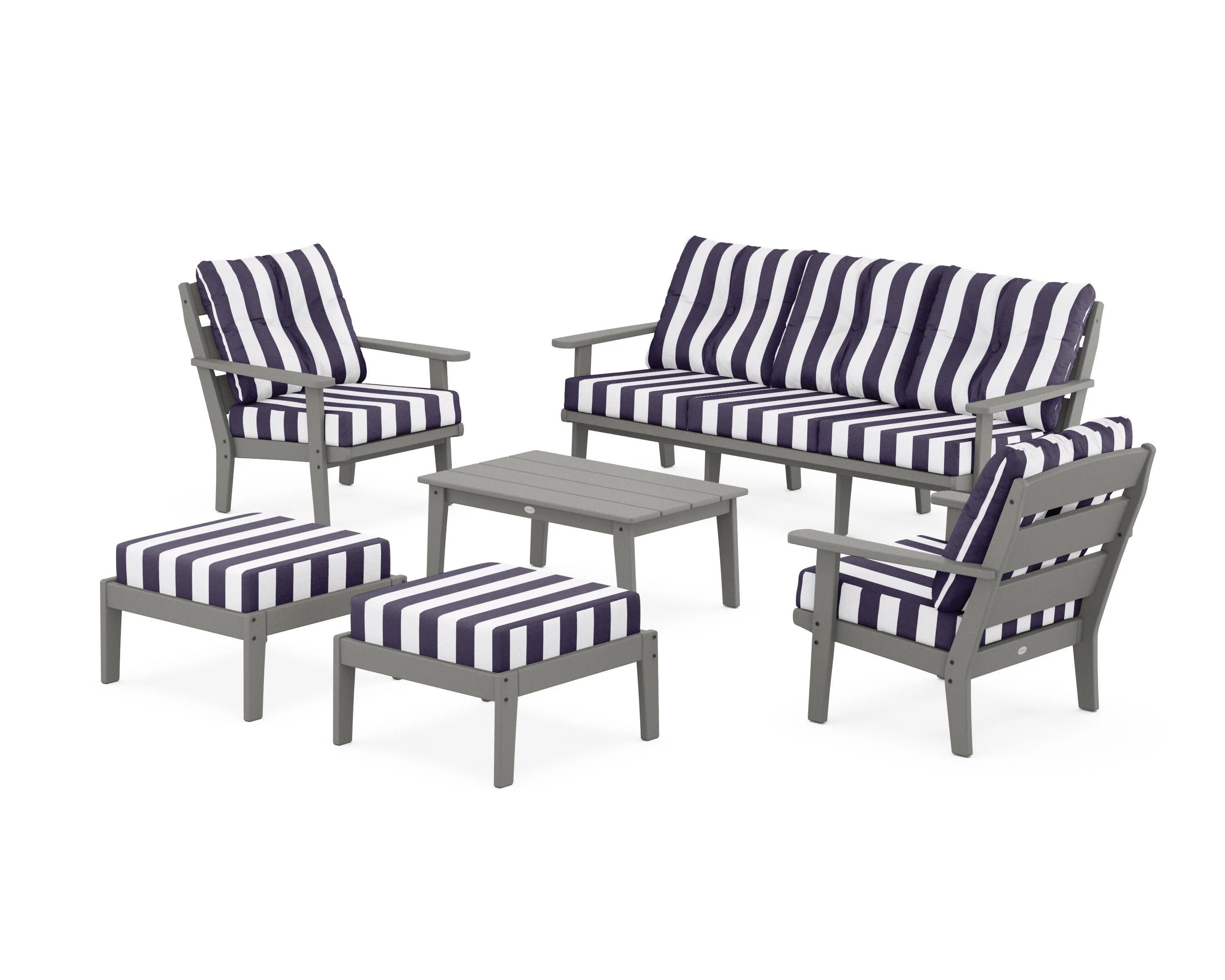 Lakeside 6-Piece Lounge Sofa Set - Image 138