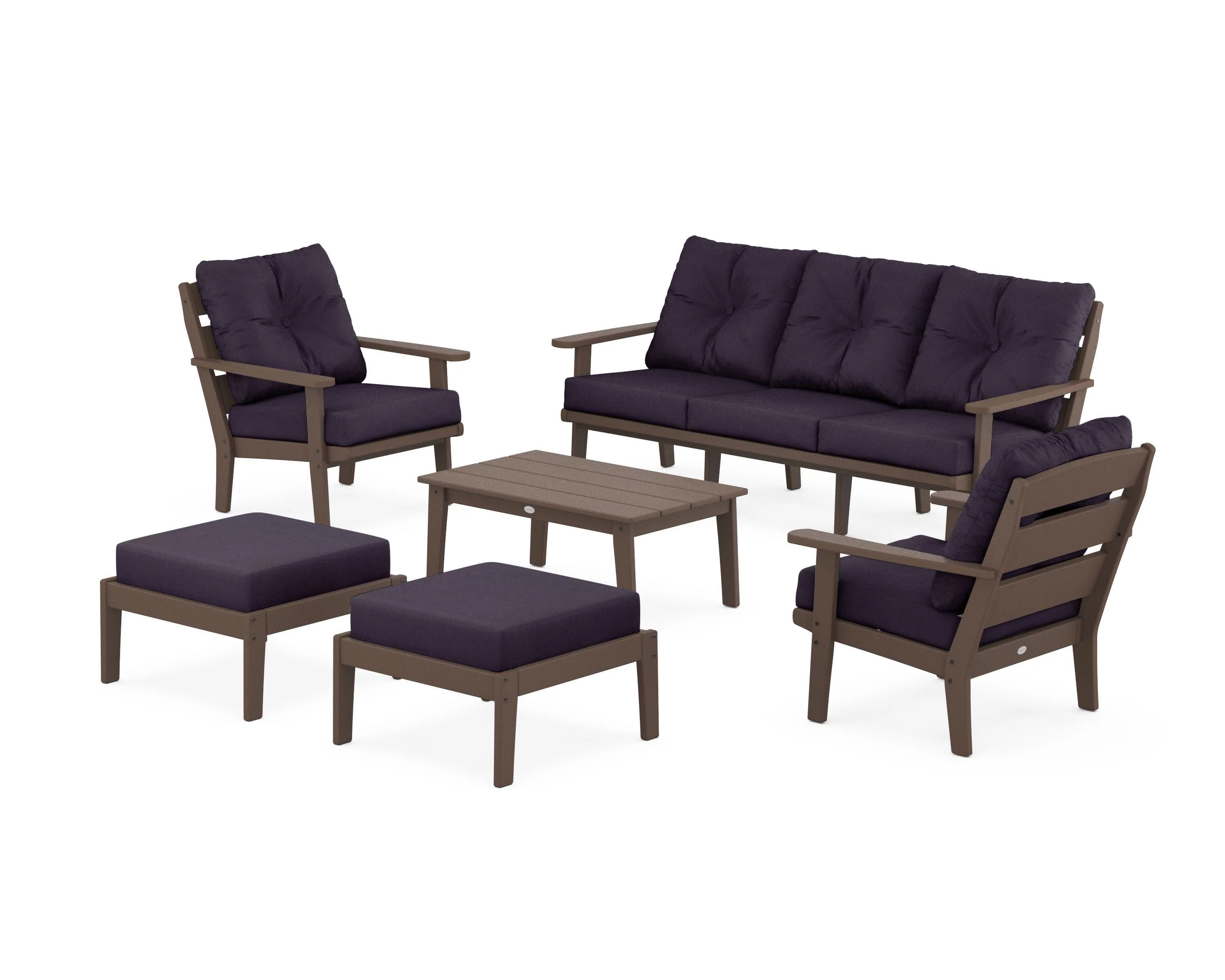Lakeside 6-Piece Lounge Sofa Set - Image 141