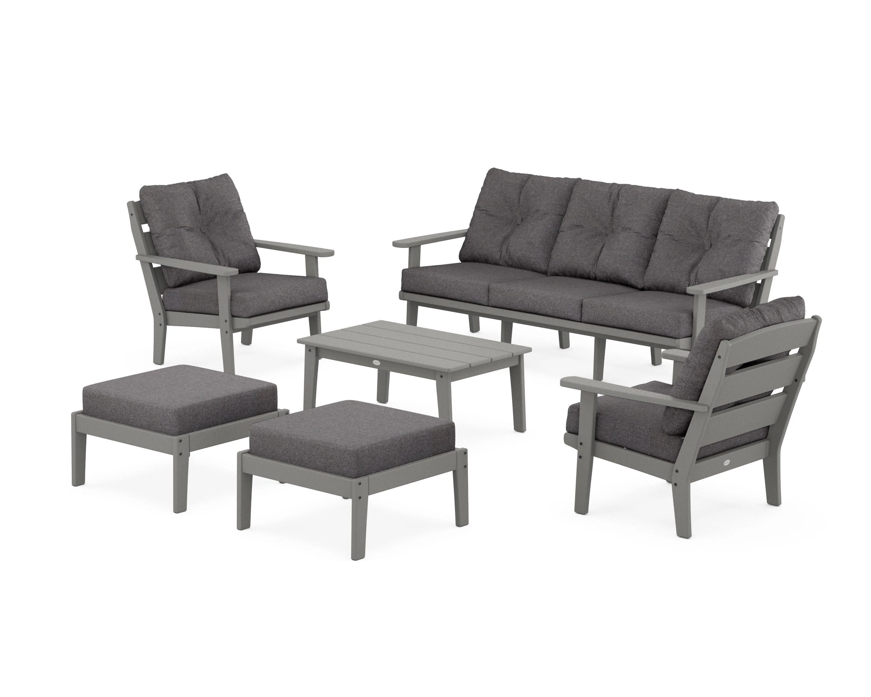 Lakeside 6-Piece Lounge Sofa Set - Image 143