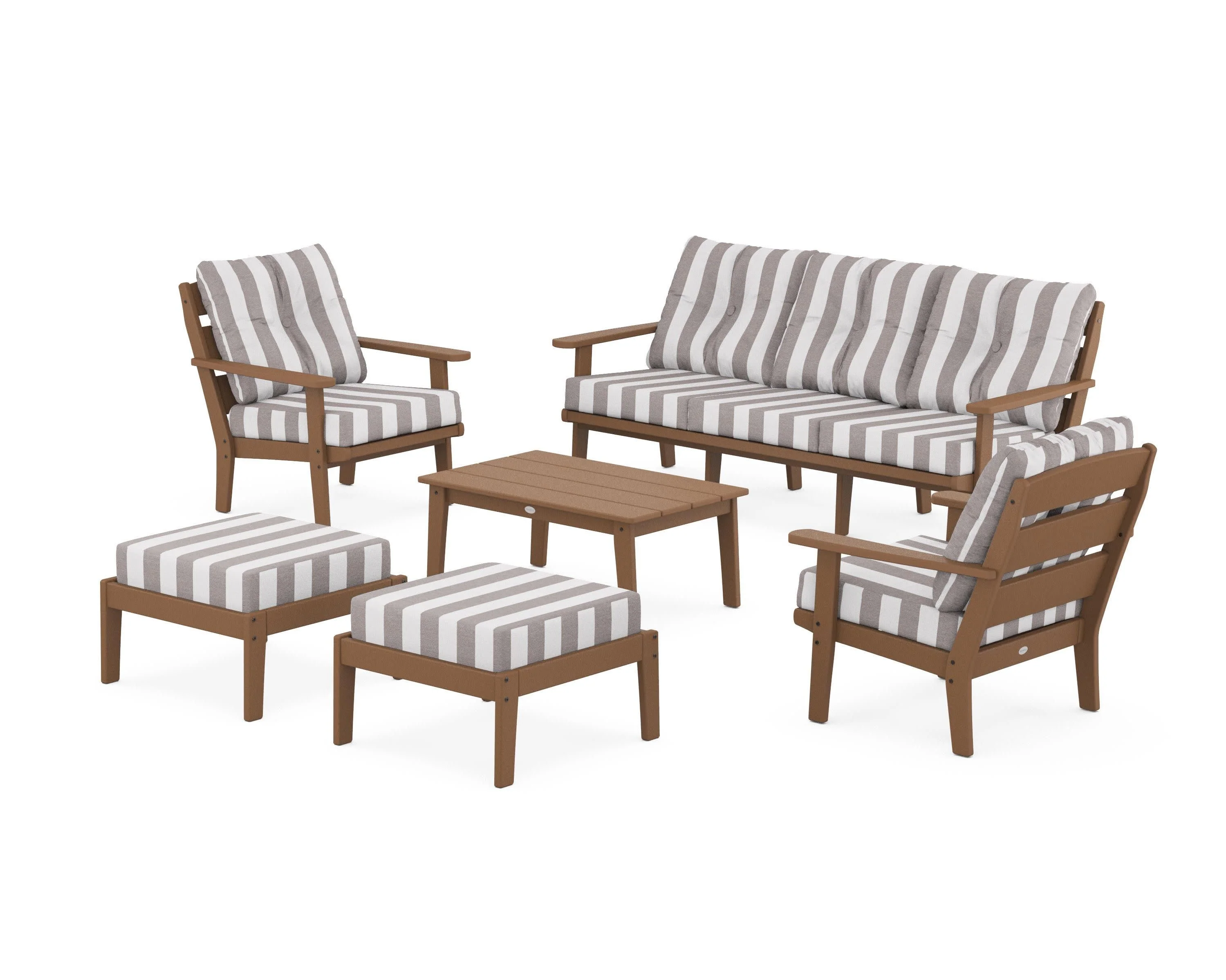 Lakeside 6-Piece Lounge Sofa Set - Image 146