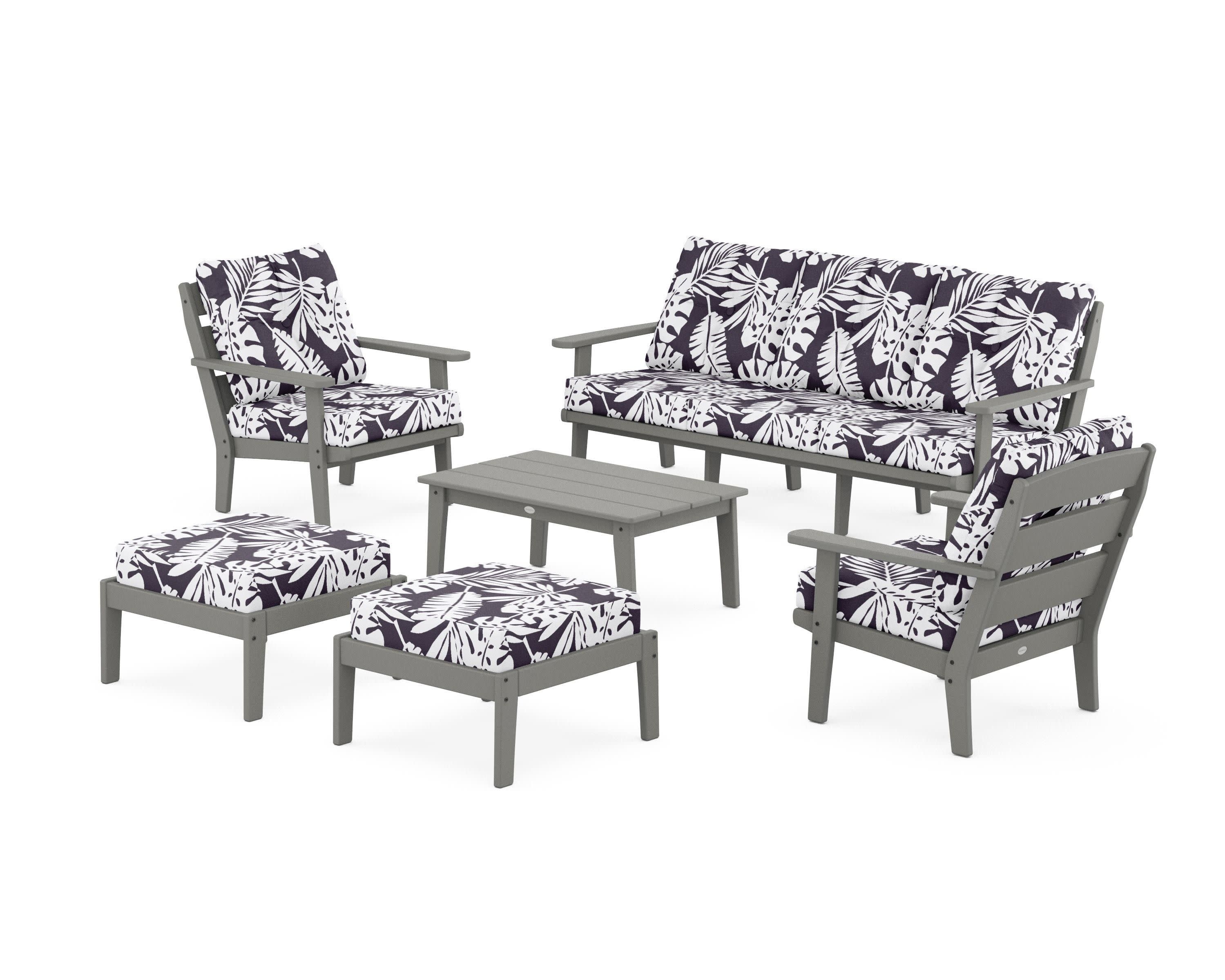 Lakeside 6-Piece Lounge Sofa Set - Image 148