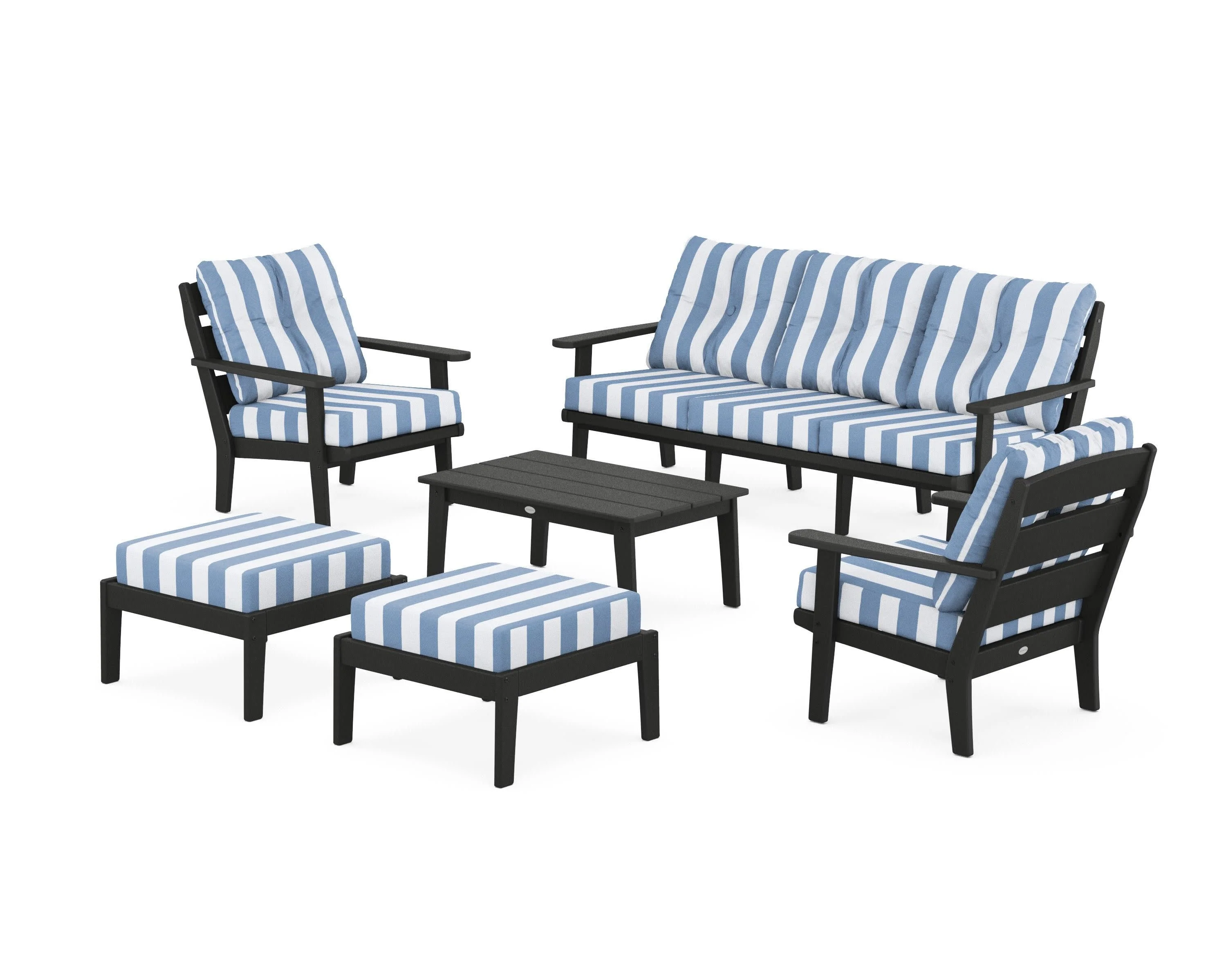 Lakeside 6-Piece Lounge Sofa Set - Image 150