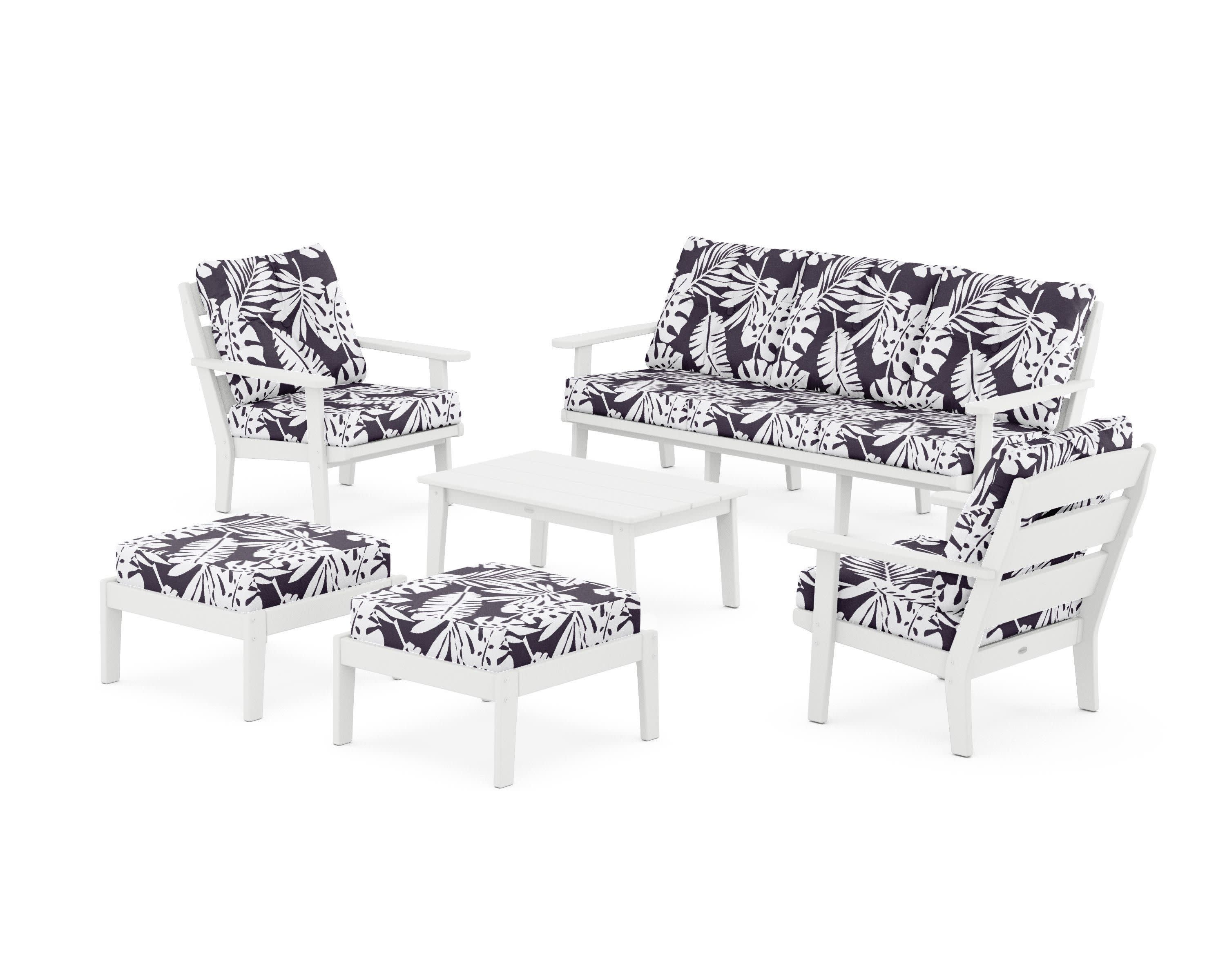 Lakeside 6-Piece Lounge Sofa Set - Image 156